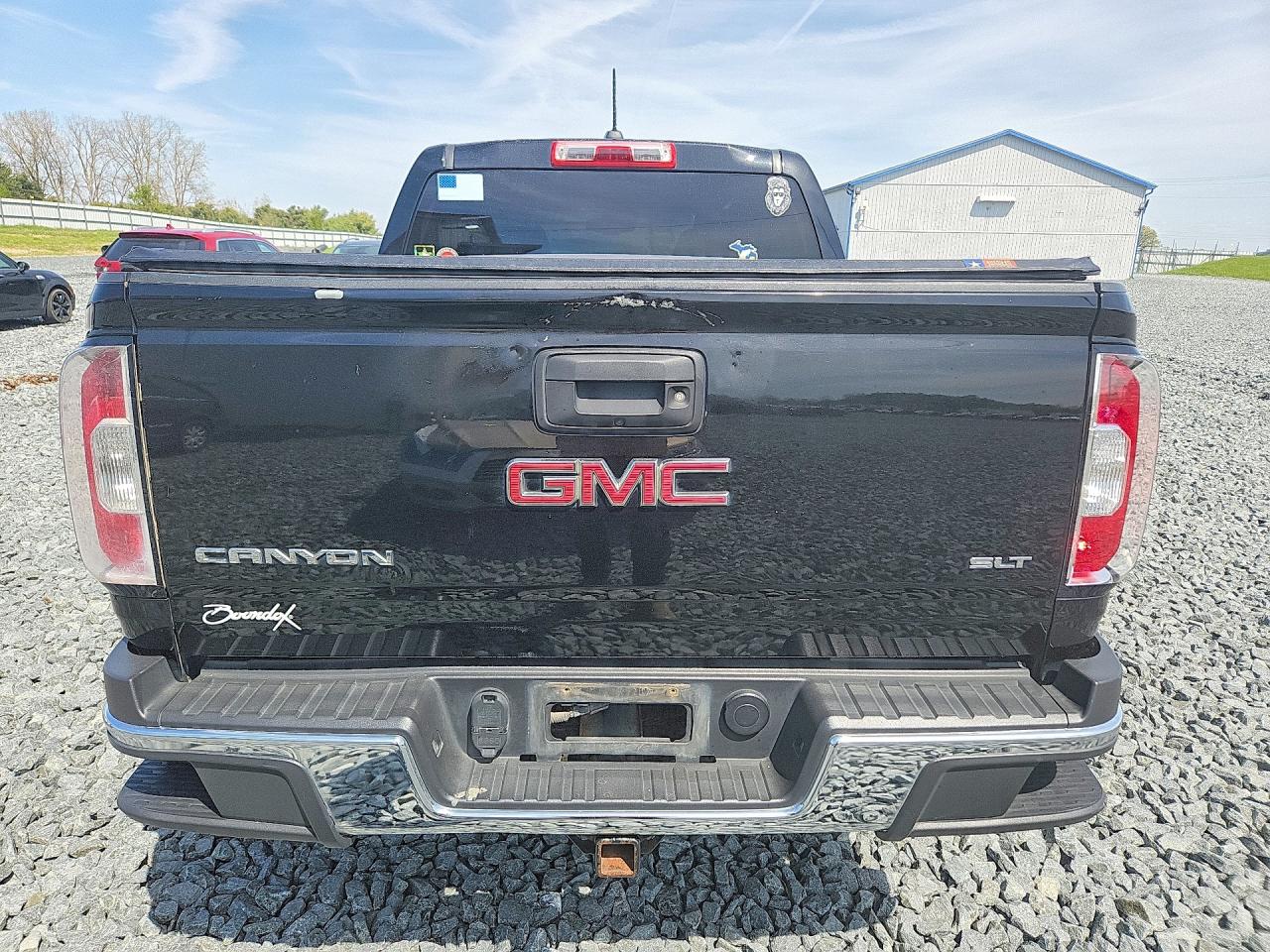 2015 Gmc Canyon Slt Black vin: 1GTG6CE34F1132960