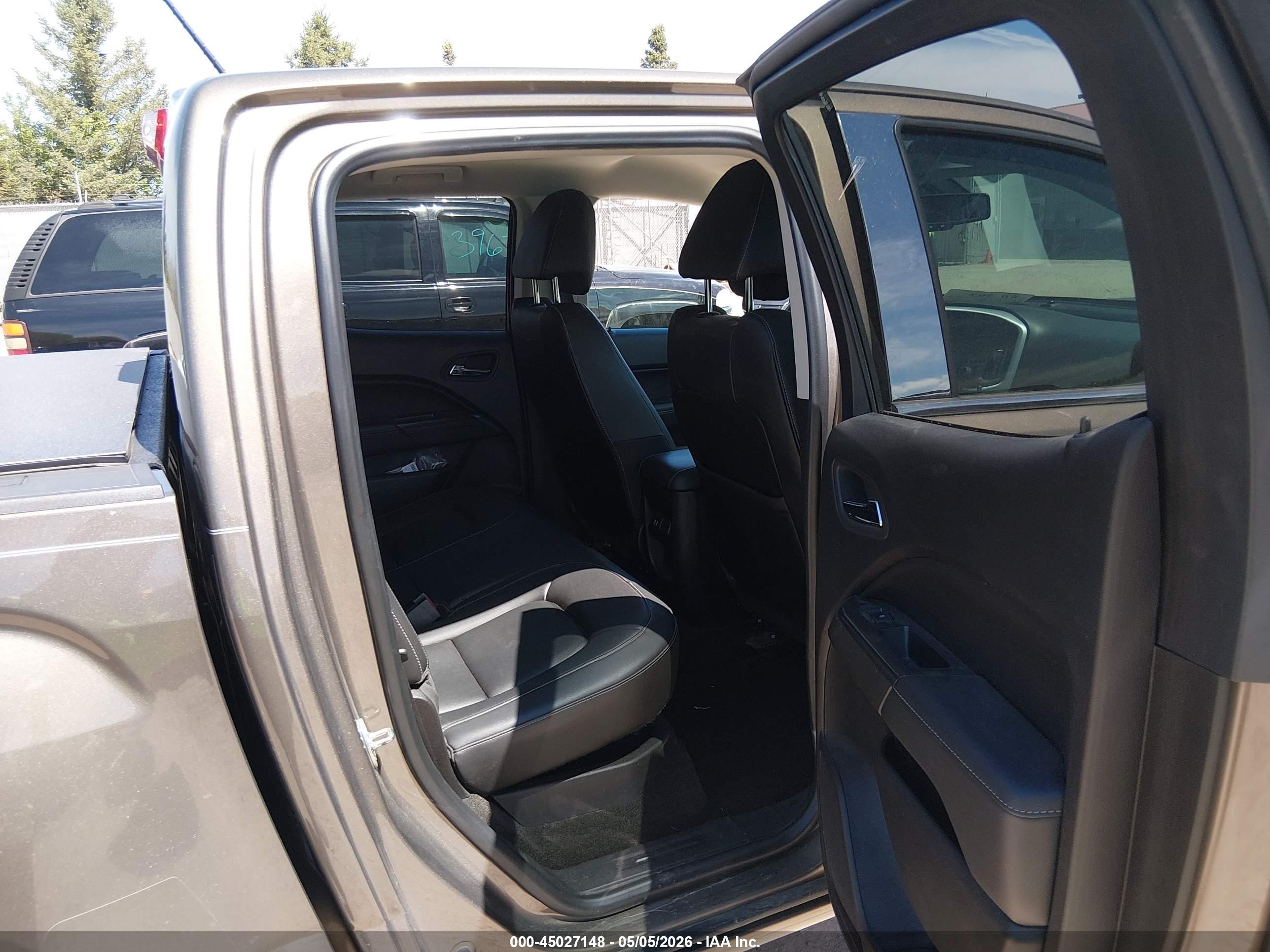 2015 Gmc Canyon Slt Gray vin: 1GTG6CE35F1189653