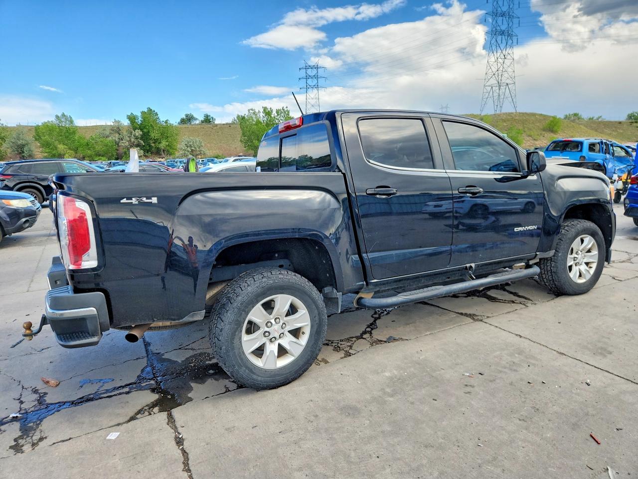 2016 Gmc Canyon Sle Черный vin: 1GTG6CE35G1275367