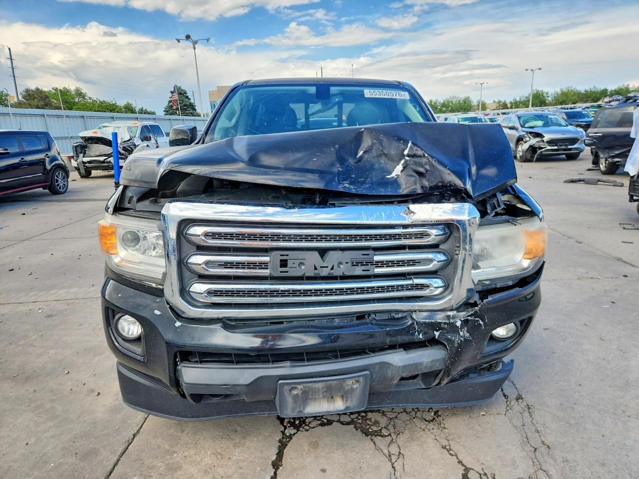 2016 Gmc Canyon Sle Черный vin: 1GTG6CE35G1275367