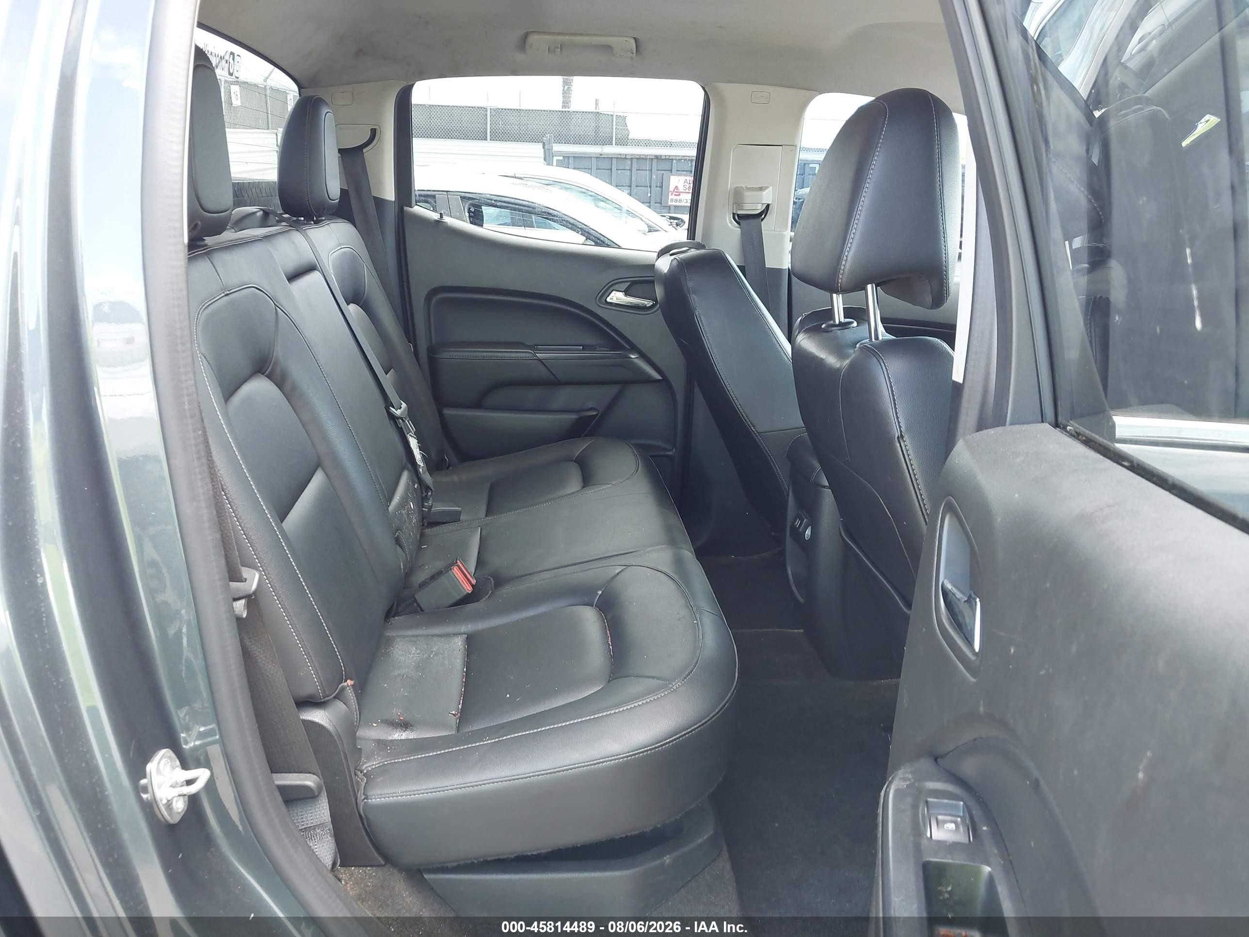 2015 Gmc Canyon 4wd Slt Gray vin: 1GTG6CE36F1124875