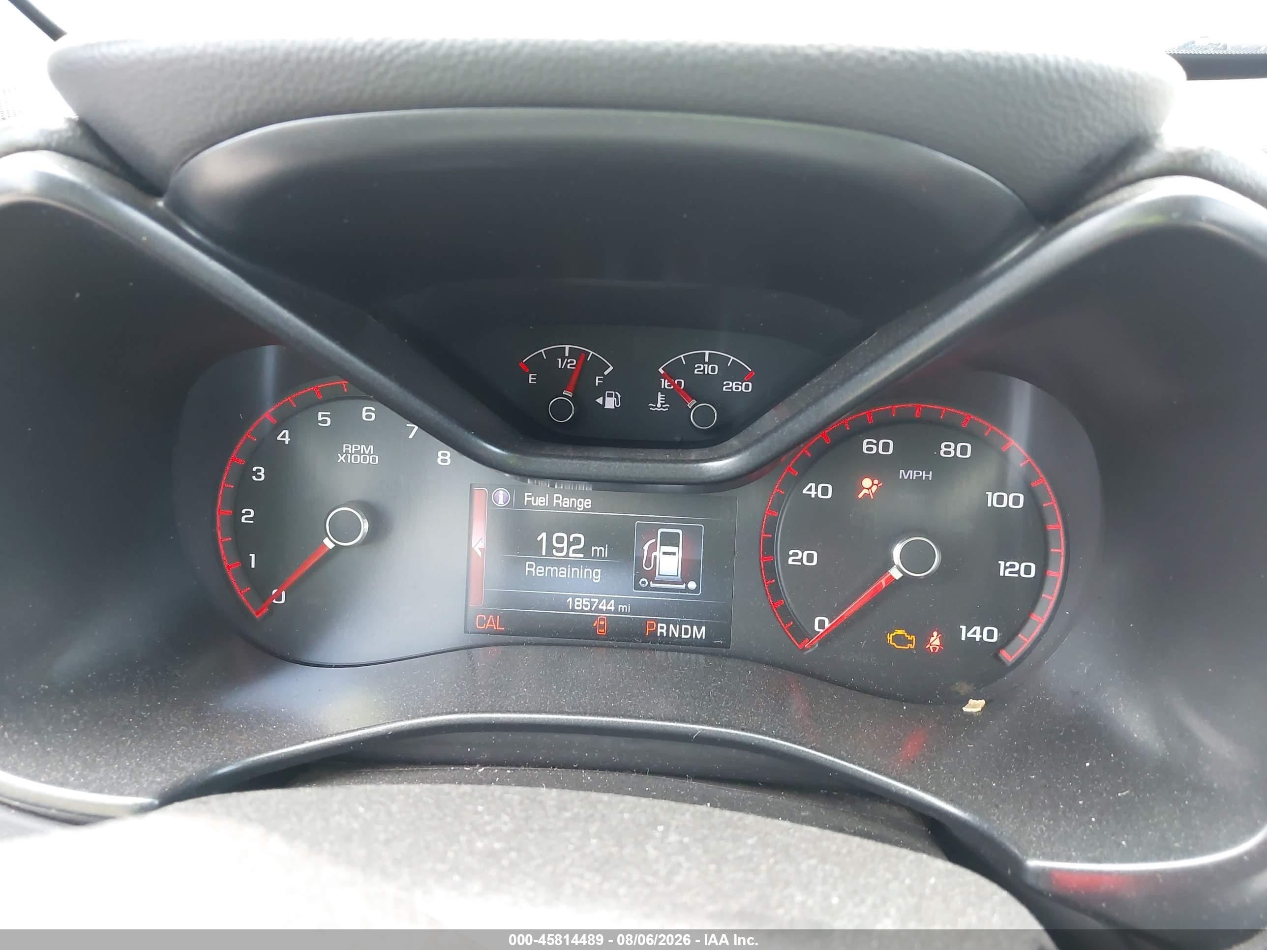 2015 Gmc Canyon 4wd Slt Gray vin: 1GTG6CE36F1124875