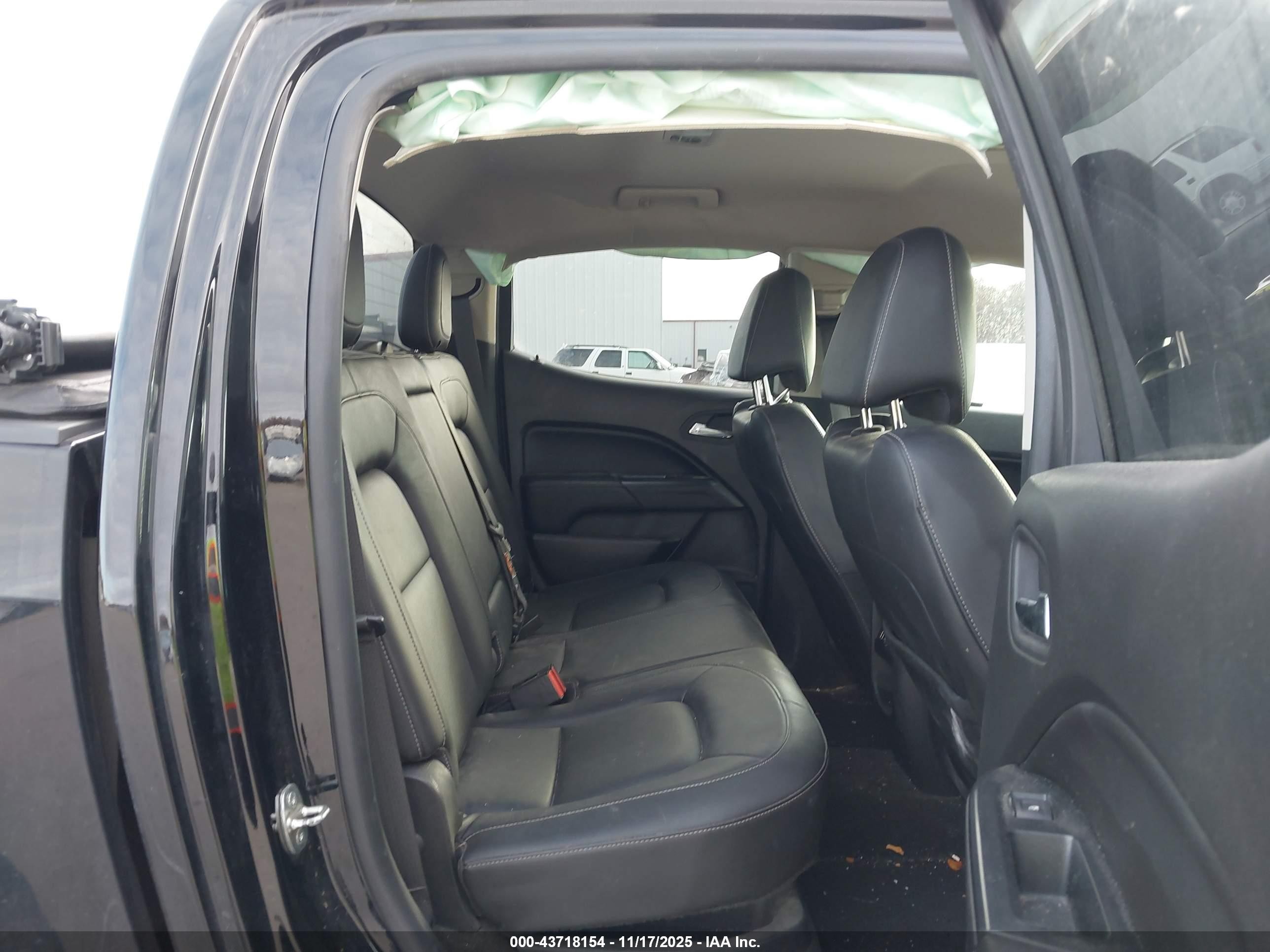 2015 Gmc Canyon Slt Black vin: 1GTG6CE36F1149324