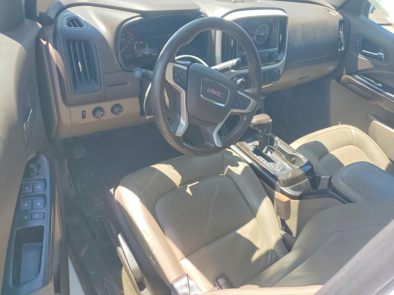 2015 Gmc Canyon Slt White vin: 1GTG6CE36F1236057