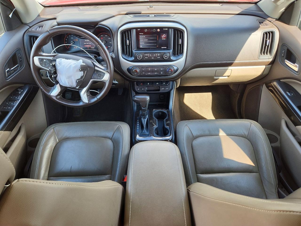 2015 Gmc Canyon Slt Red vin: 1GTG6CE37F1260173