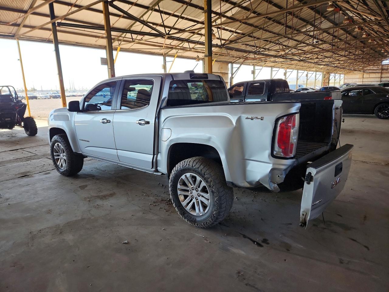 2015 Gmc Canyon Slt Серебряный vin: 1GTG6CE37F1264532