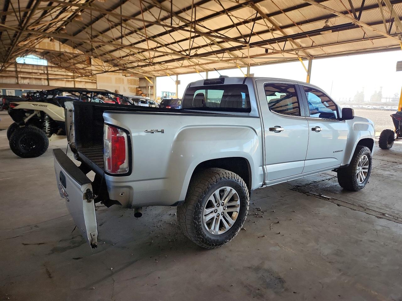 2015 Gmc Canyon Slt Серебряный vin: 1GTG6CE37F1264532