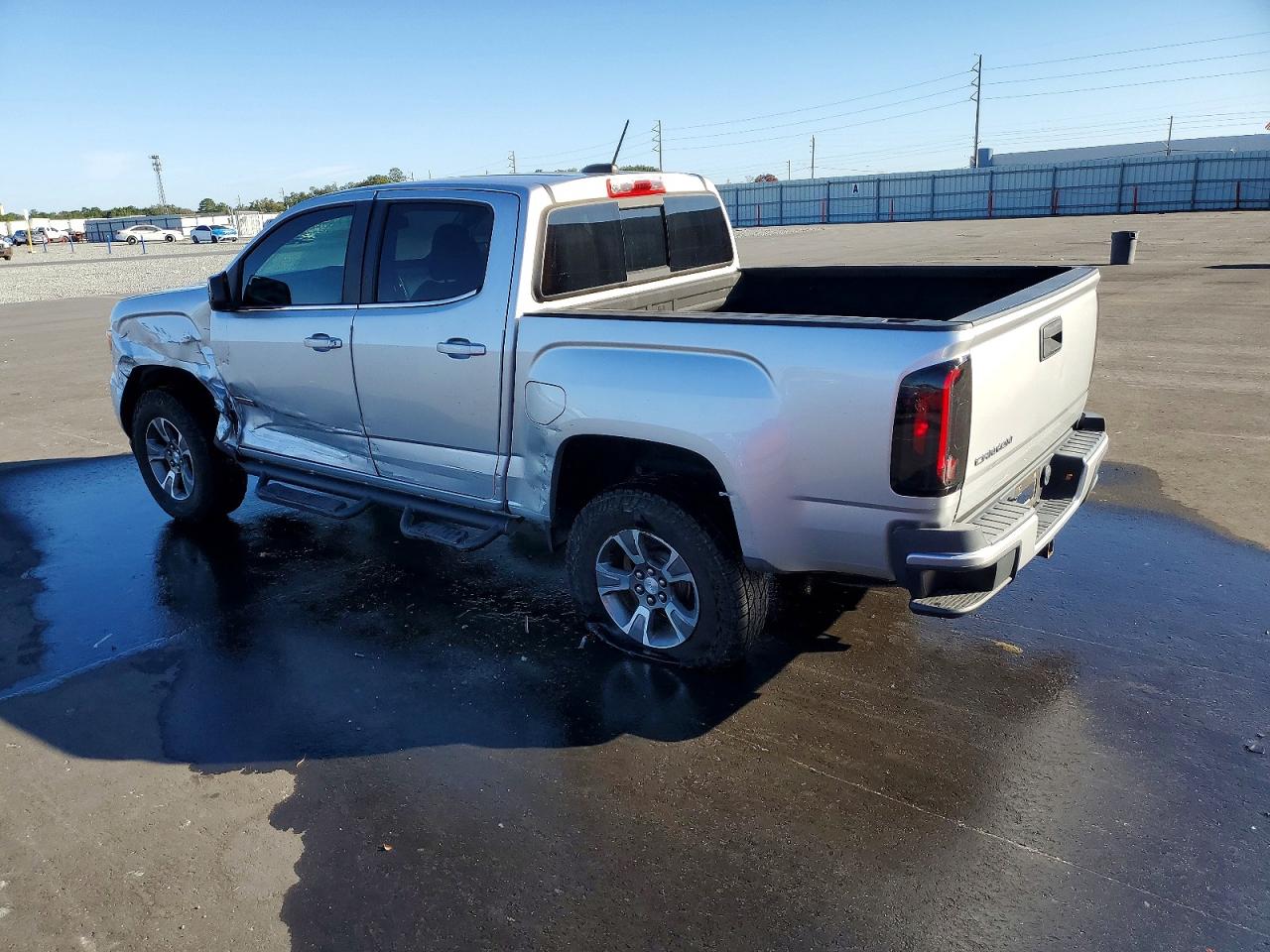 2016 Gmc Canyon Sle Silver vin: 1GTG6CE37G1210939
