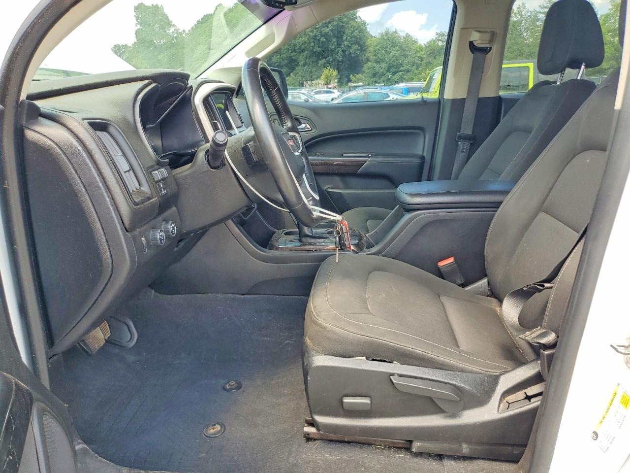 2019 Gmc Canyon Sle White vin: 1GTG6CEN0K1312254