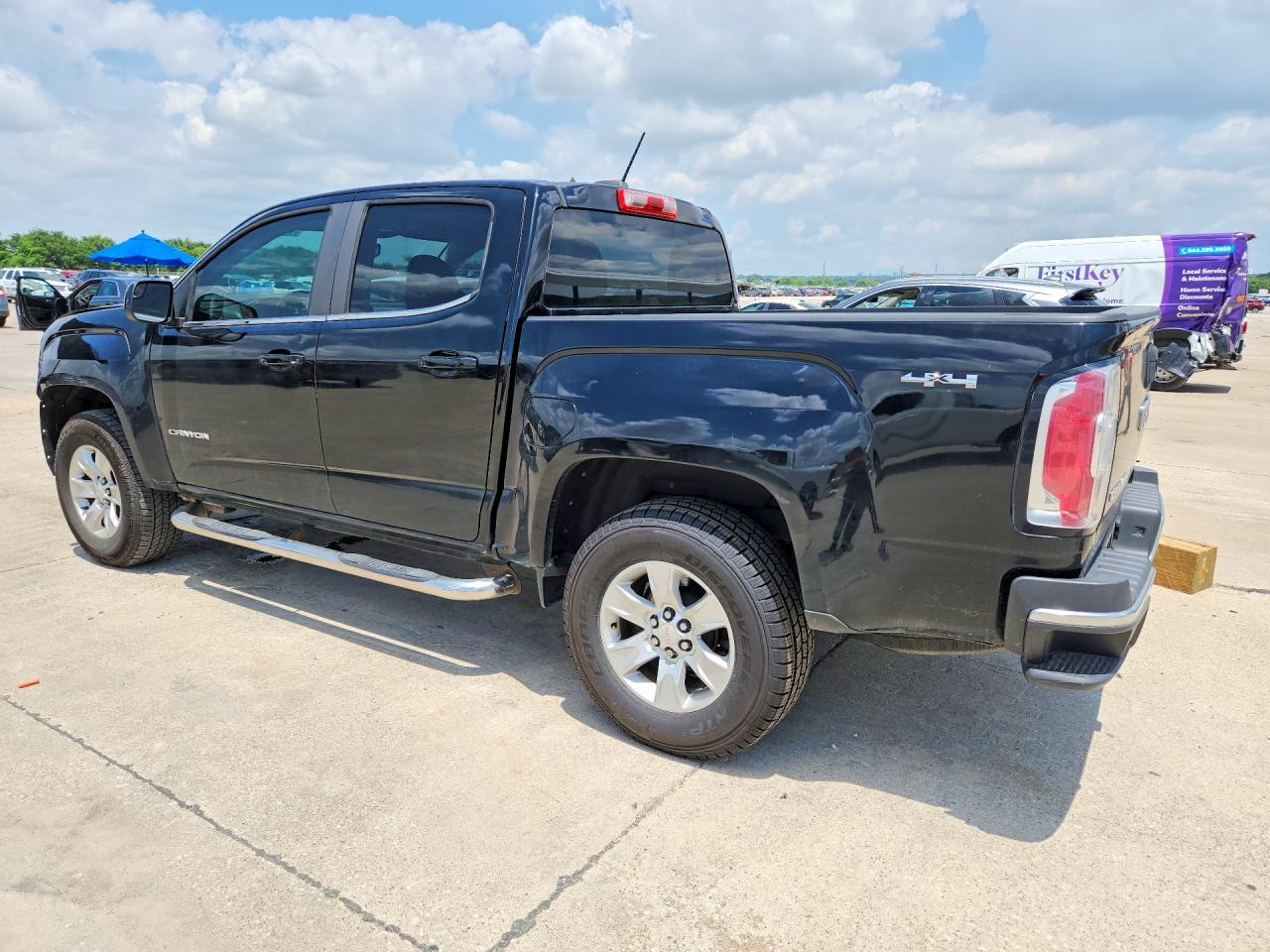 2017 Gmc Canyon Sle Black vin: 1GTG6CEN4H1144062