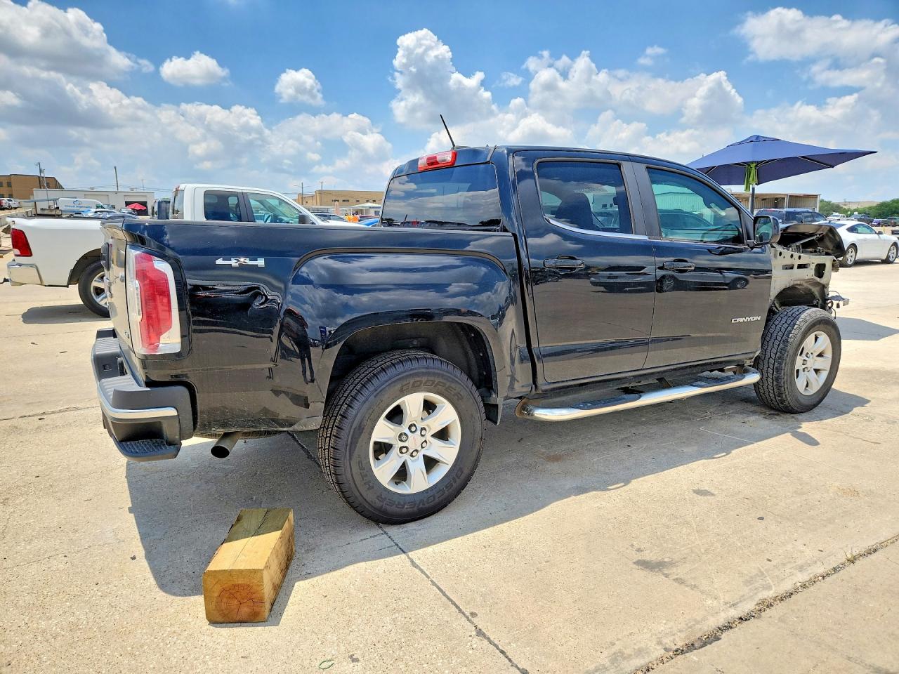 2017 Gmc Canyon Sle Black vin: 1GTG6CEN4H1144062