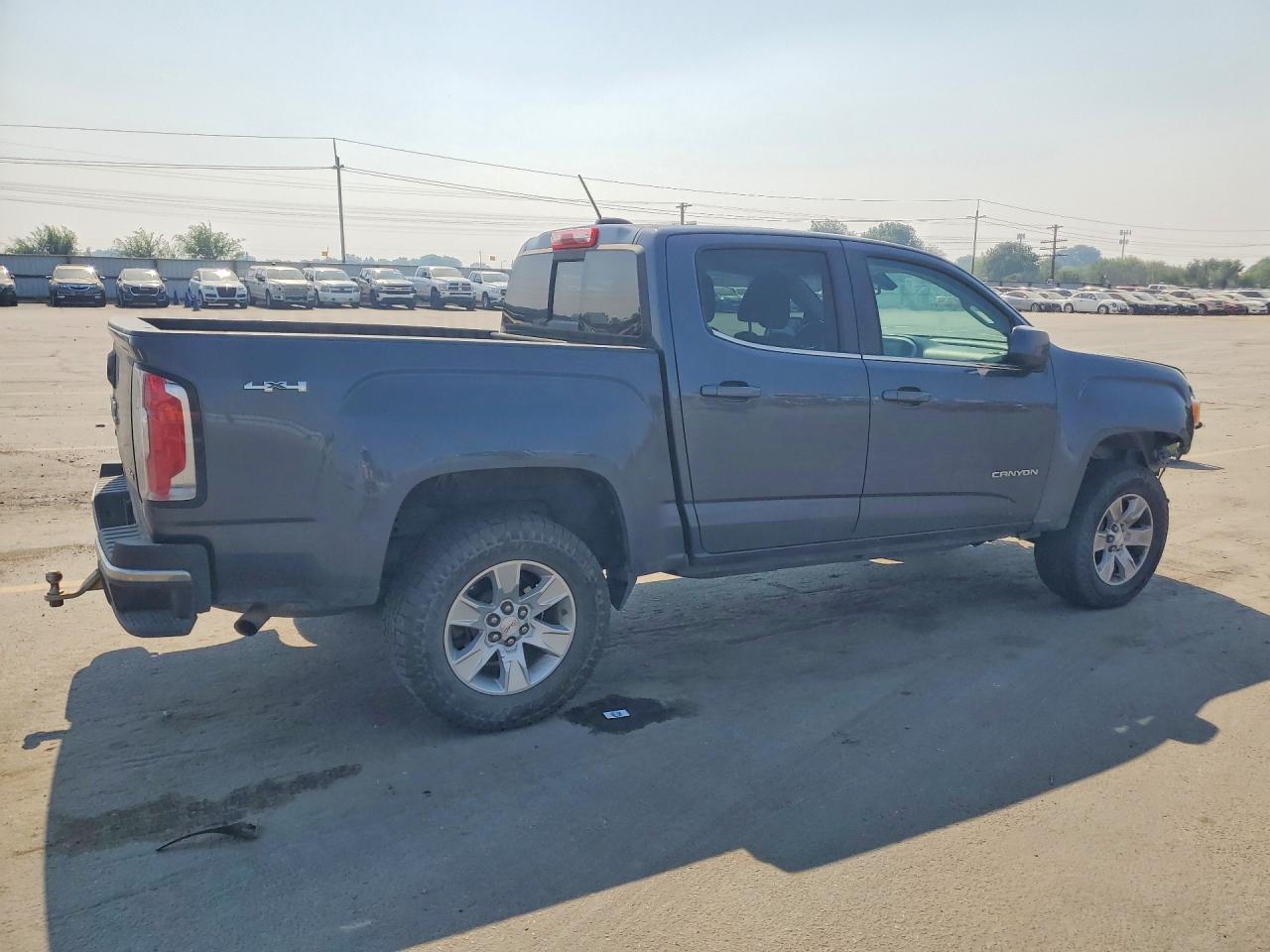 2017 Gmc Canyon Sle Gray vin: 1GTG6CEN4H1281907