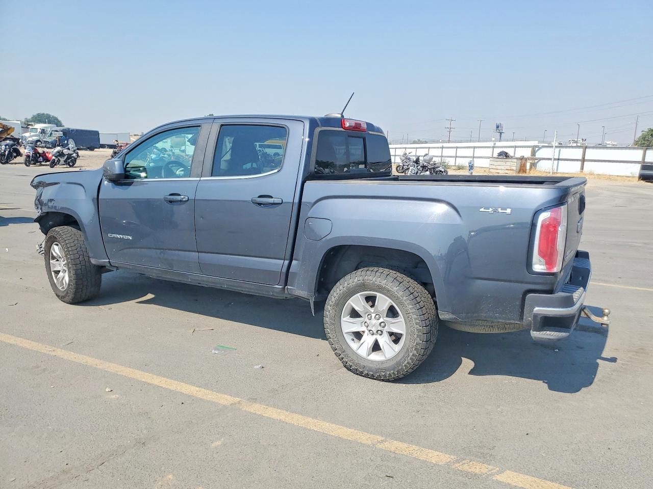2017 Gmc Canyon Sle Gray vin: 1GTG6CEN4H1281907