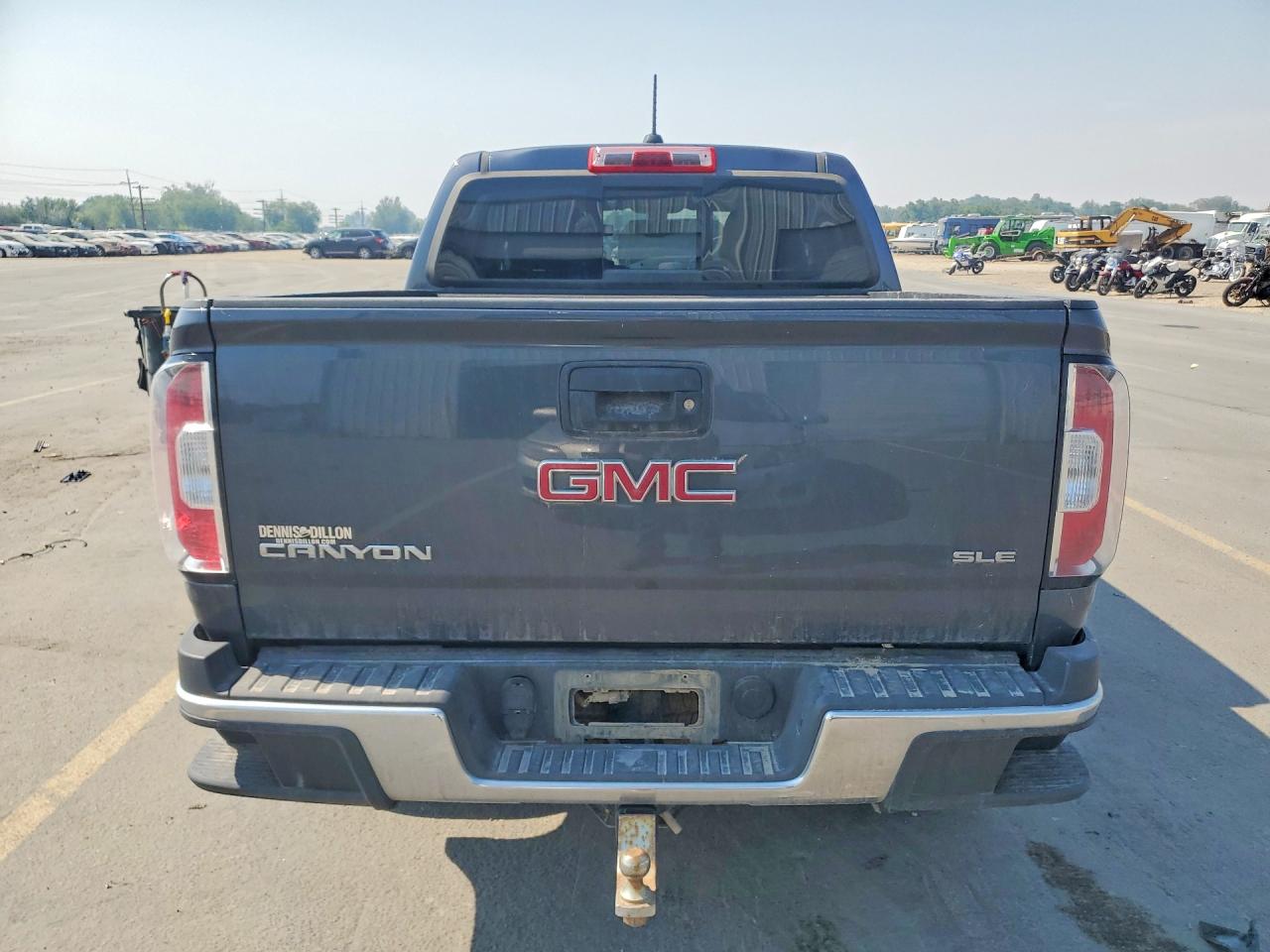 2017 Gmc Canyon Sle Gray vin: 1GTG6CEN4H1281907