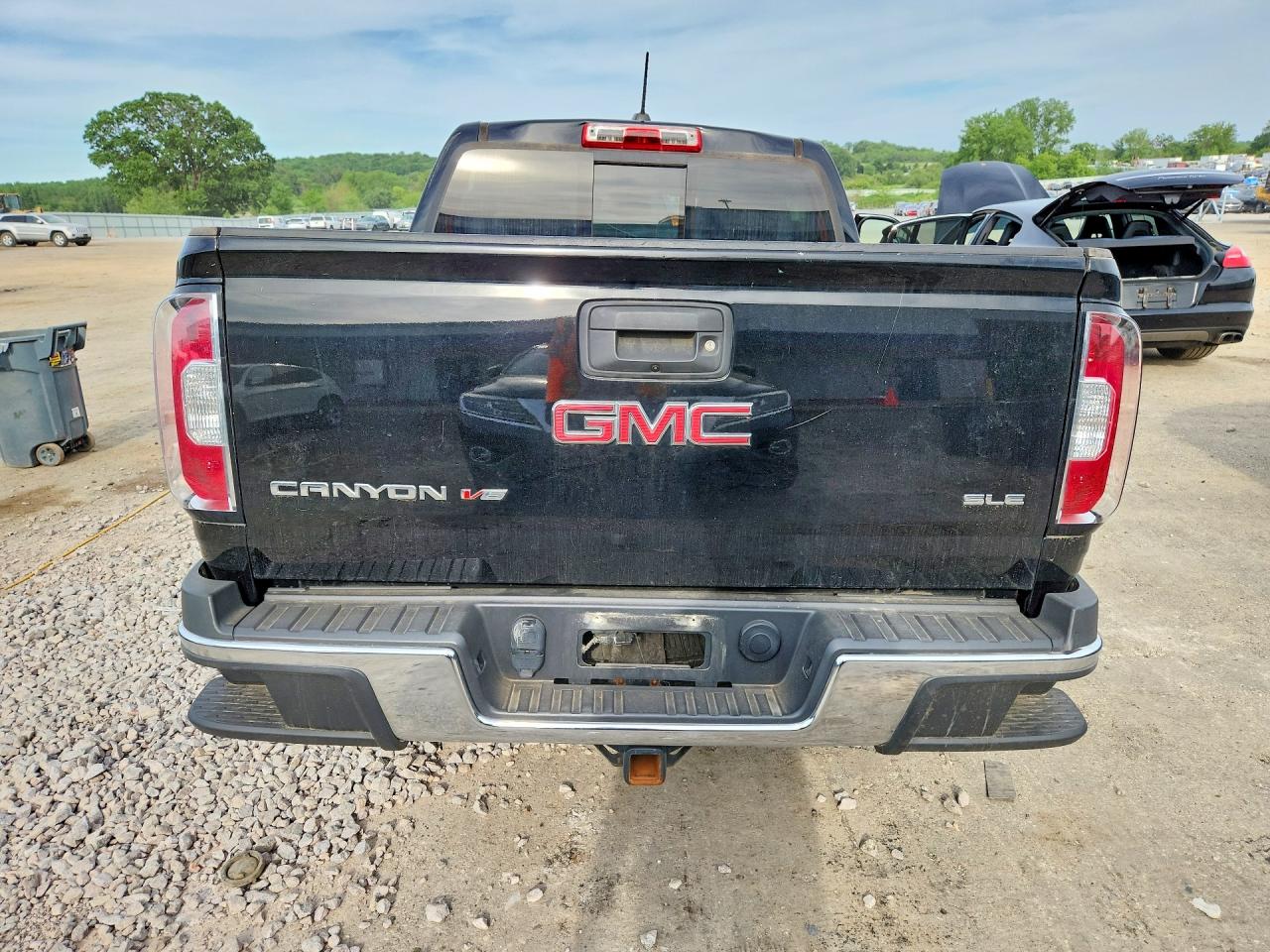 2018 Gmc Canyon Sle Черный vin: 1GTG6CEN4J1113044
