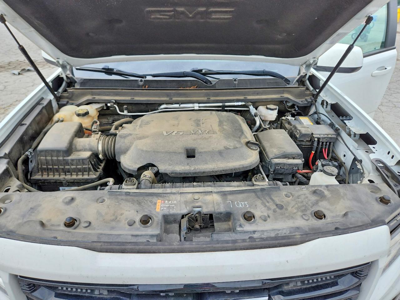 2022 Gmc Canyon Elevation White vin: 1GTG6CEN4N1321687