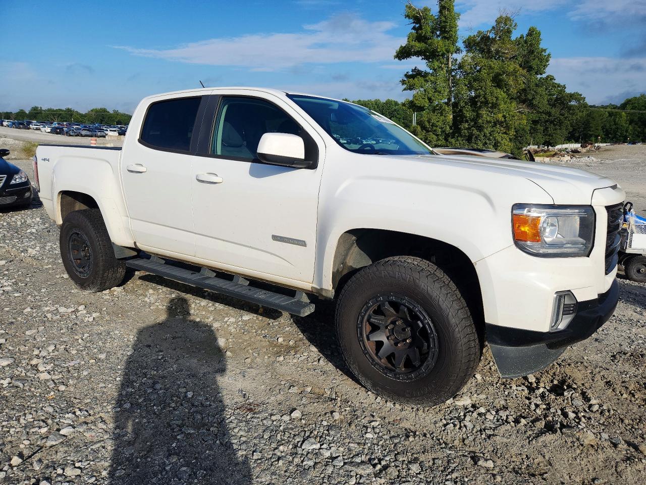 2022 Gmc Canyon Elevation White vin: 1GTG6CENXN1160469