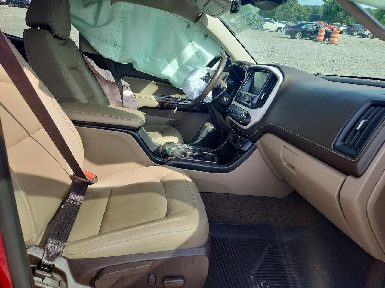 2018 Gmc Canyon Slt Красный vin: 1GTG6DEN6J1305586