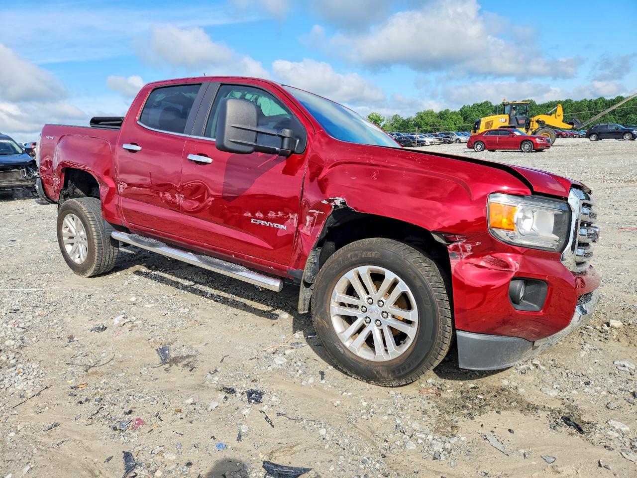 2018 Gmc Canyon Slt Красный vin: 1GTG6DEN6J1305586