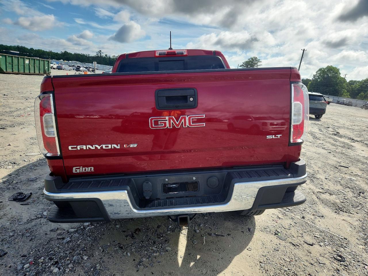 2018 Gmc Canyon Slt Красный vin: 1GTG6DEN6J1305586