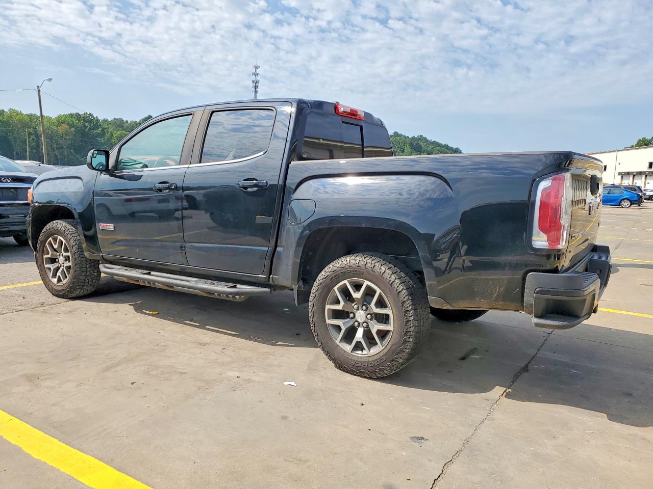 2018 Gmc Canyon Slt Black vin: 1GTG6DENXJ1278893