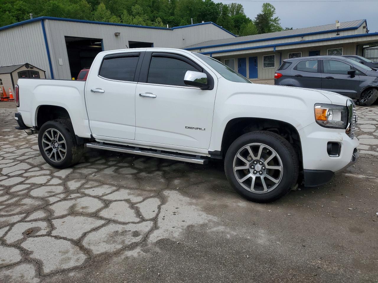 2017 Gmc Canyon Denali White vin: 1GTG6EEN3H1263183