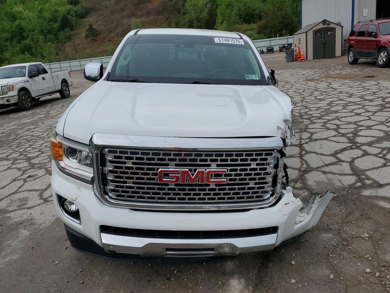 2017 Gmc Canyon Denali White vin: 1GTG6EEN3H1263183