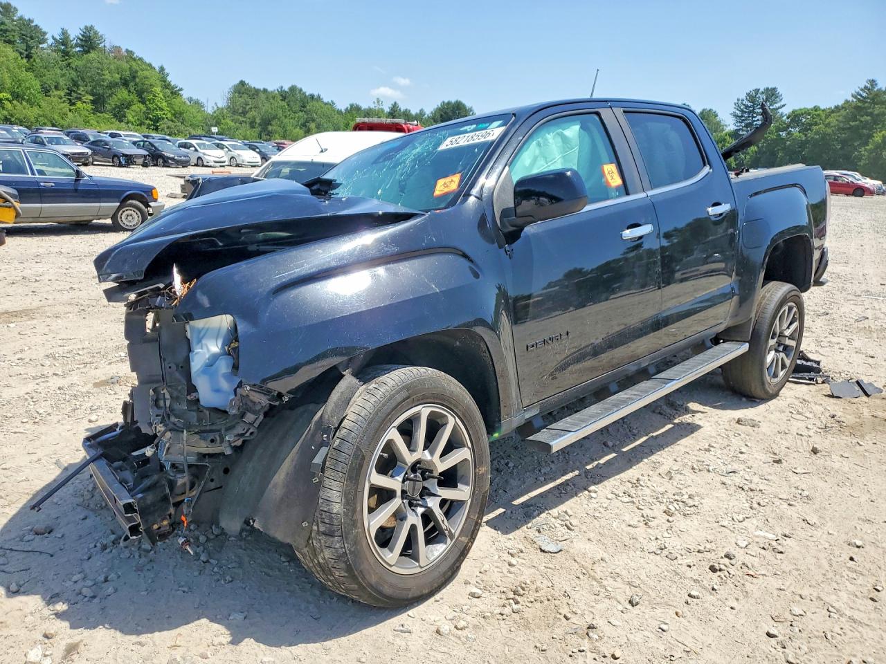 2018 Gmc Canyon Denali Черный vin: 1GTG6EEN8J1256252
