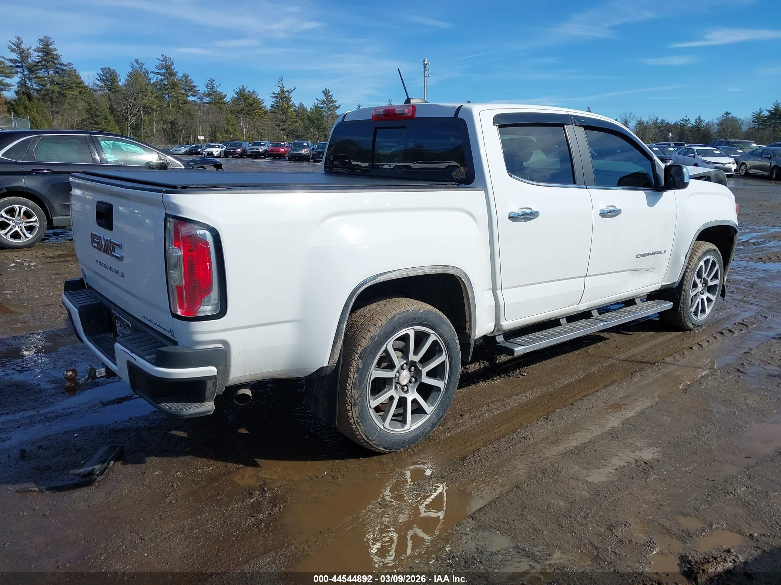 2021 Gmc Canyon 4wd  Short Box Denali Белый vin: 1GTG6EEN9M1206898