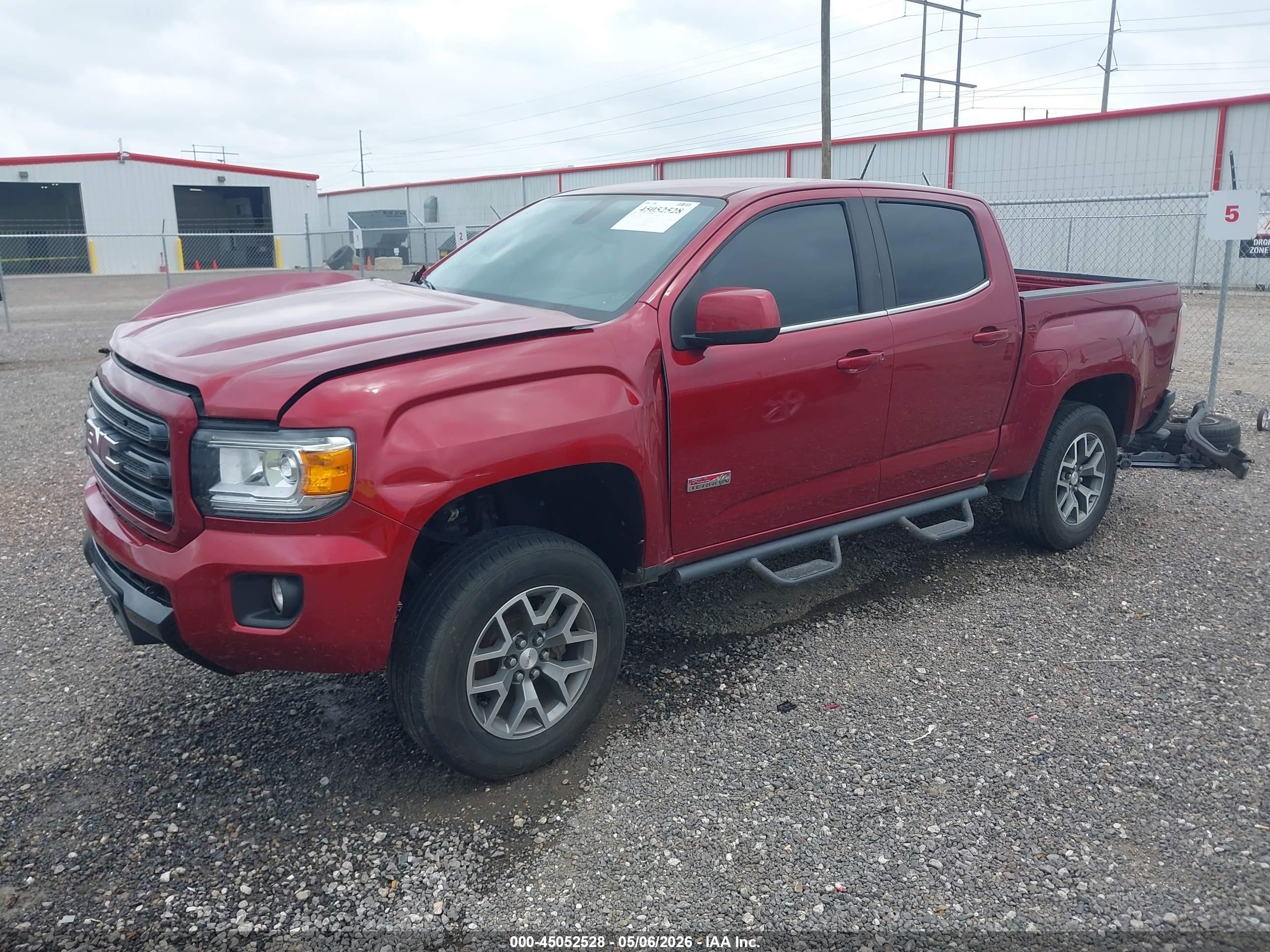 2019 Gmc Canyon All Terrain W/cloth Red vin: 1GTG6FEN0K1139143