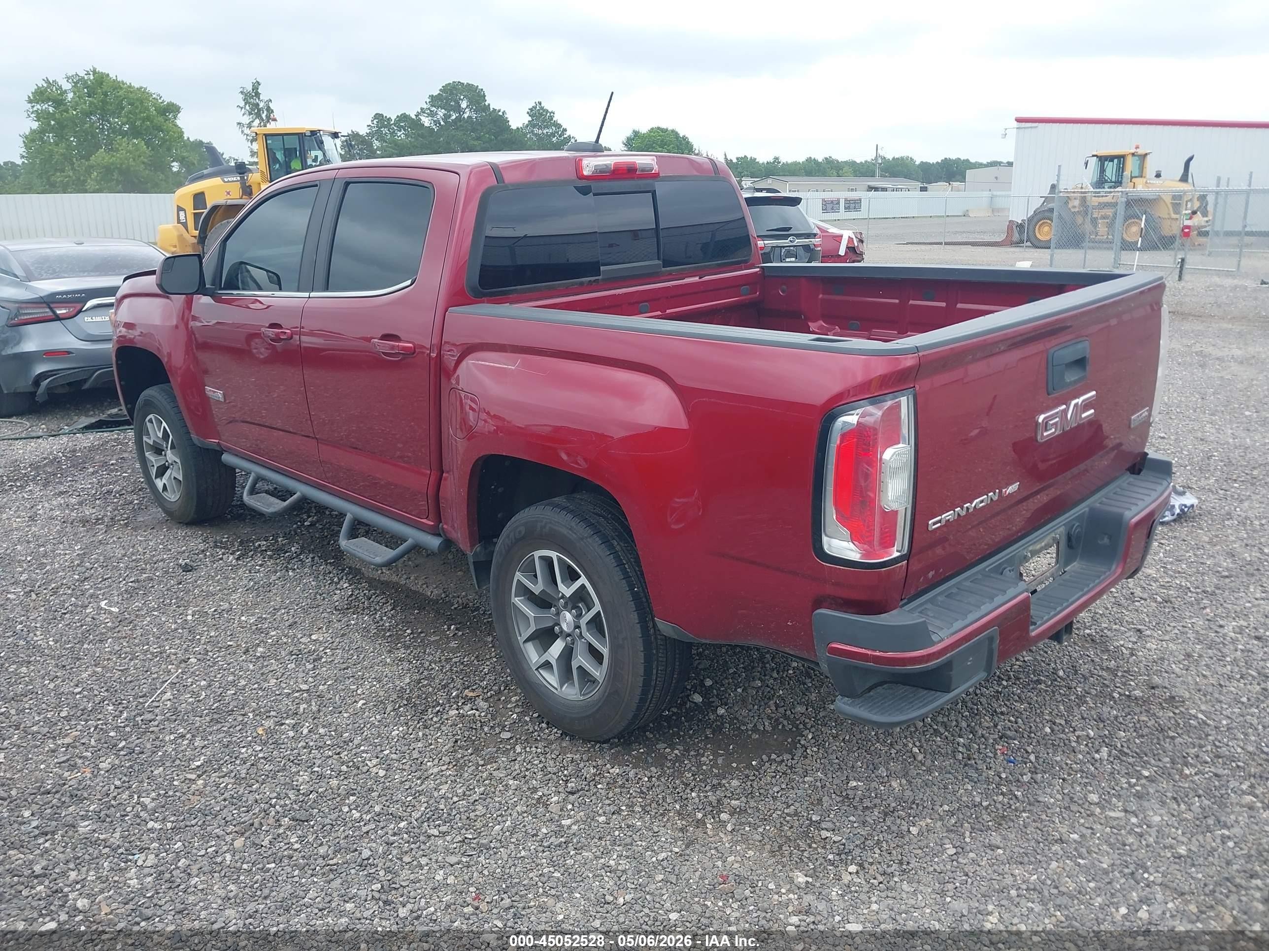 2019 Gmc Canyon All Terrain W/cloth Red vin: 1GTG6FEN0K1139143