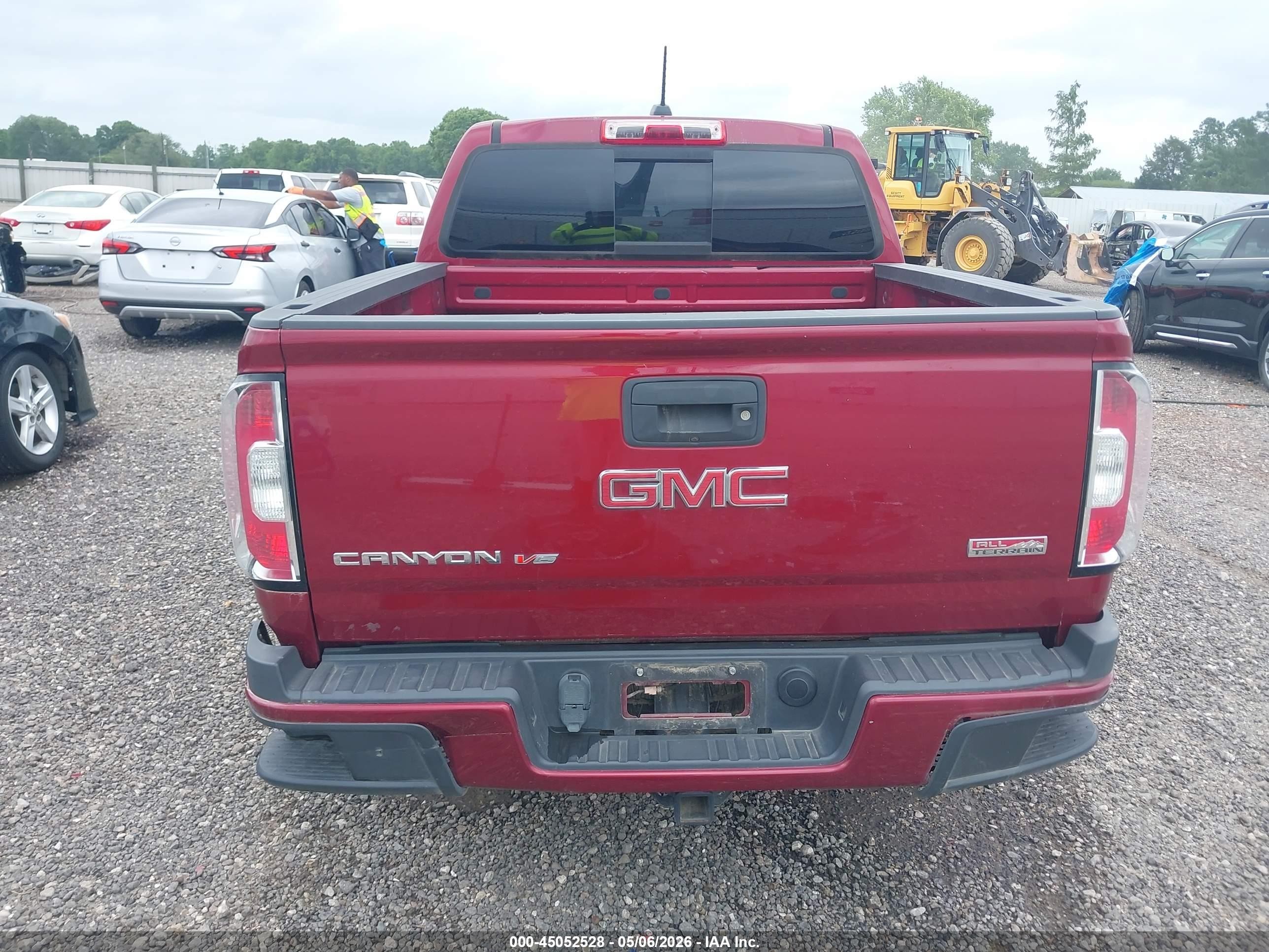 2019 Gmc Canyon All Terrain W/cloth Red vin: 1GTG6FEN0K1139143