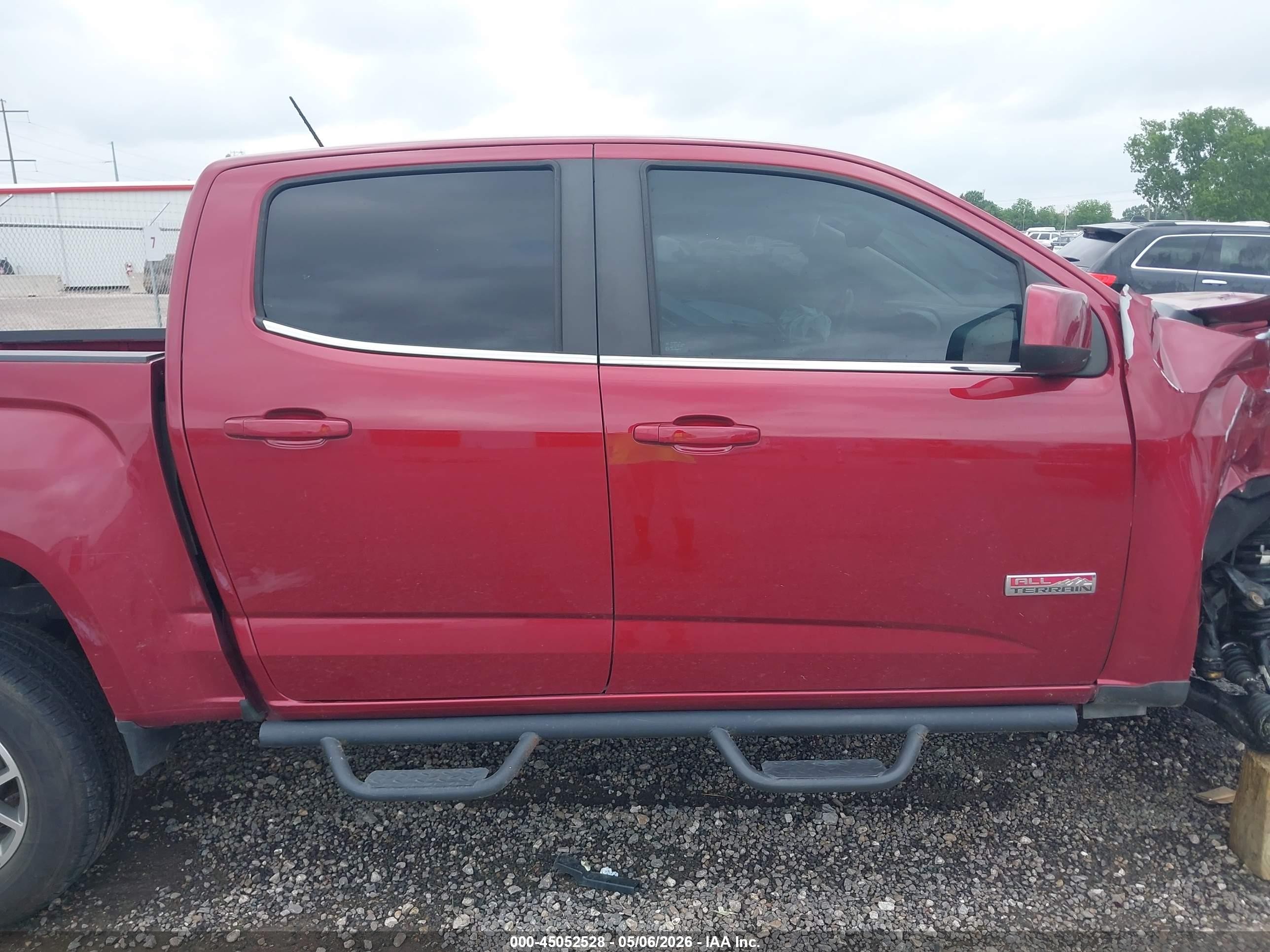 2019 Gmc Canyon All Terrain W/cloth Red vin: 1GTG6FEN0K1139143