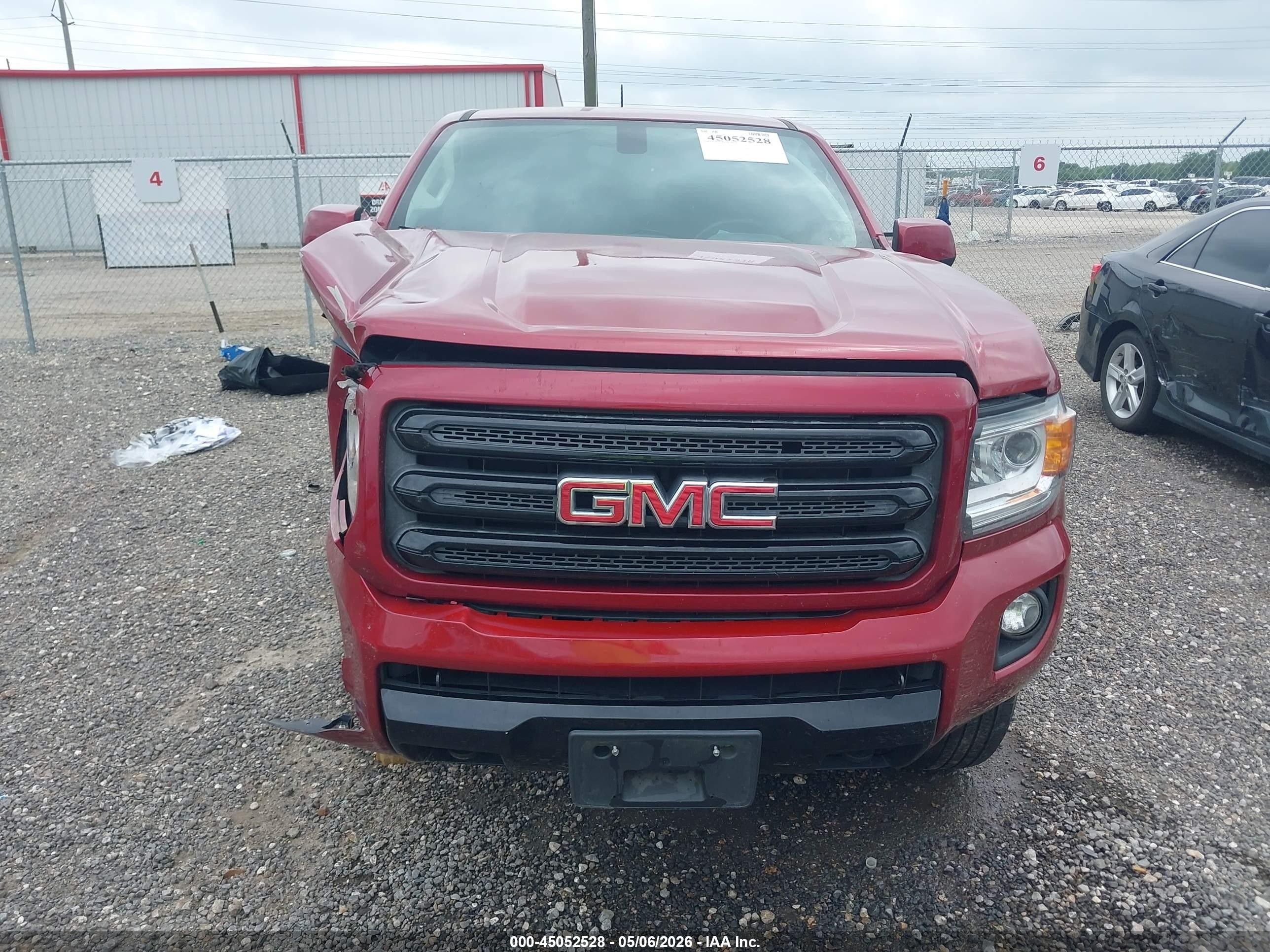 2019 Gmc Canyon All Terrain W/cloth Red vin: 1GTG6FEN0K1139143