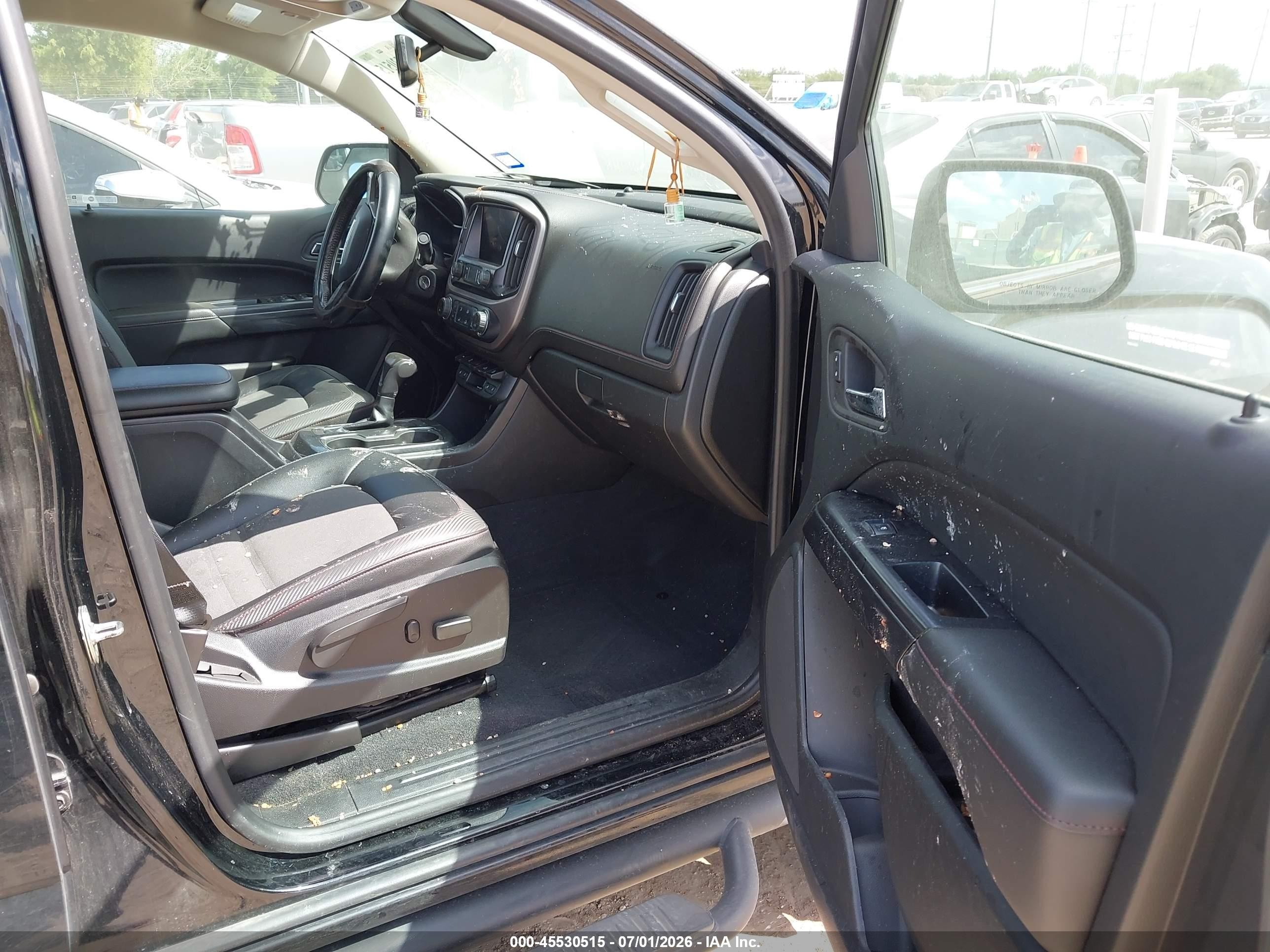 2020 Gmc Canyon All Terrain W/cloth Black vin: 1GTG6FEN8L1187278
