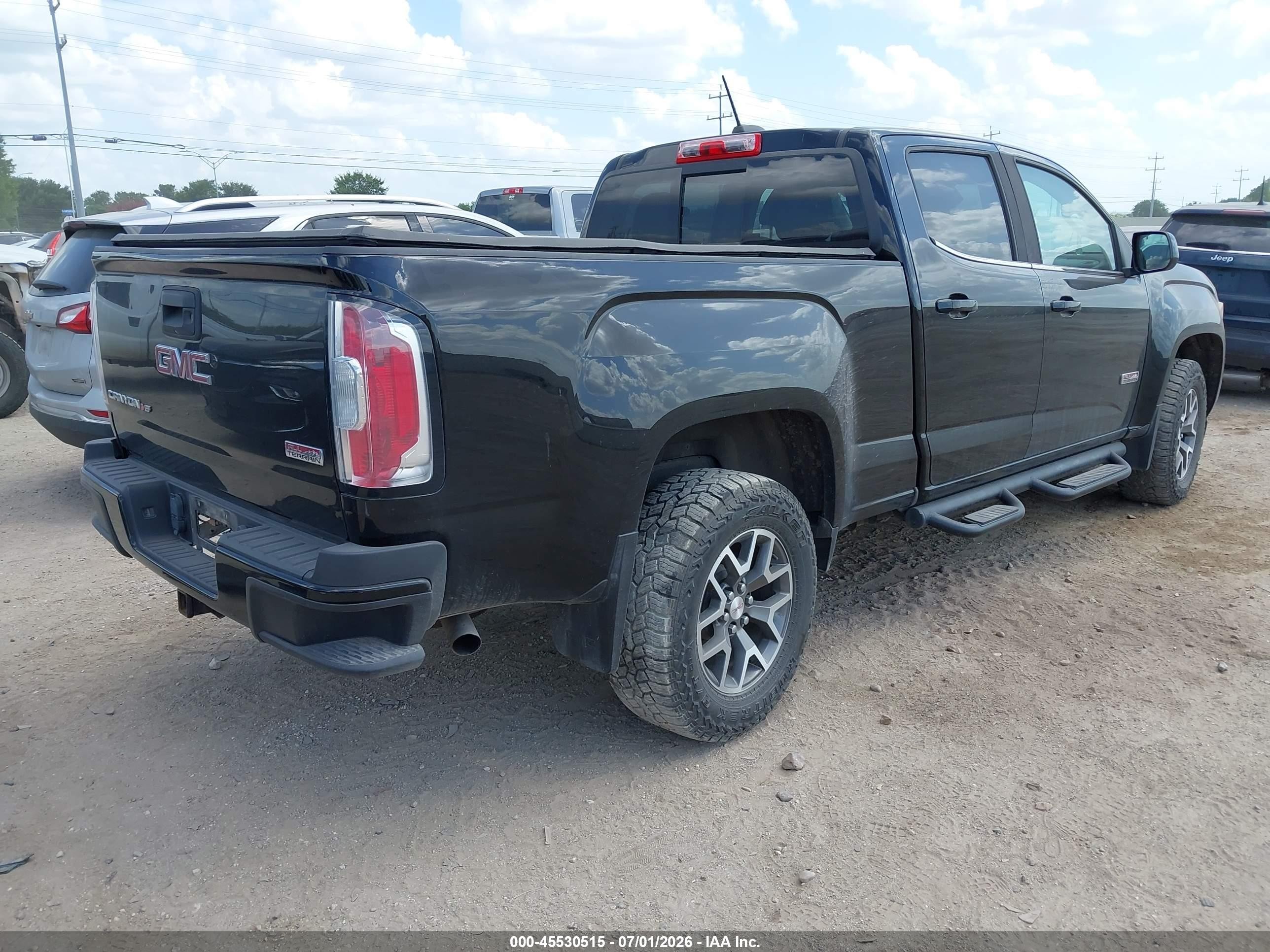 2020 Gmc Canyon All Terrain W/cloth Black vin: 1GTG6FEN8L1187278