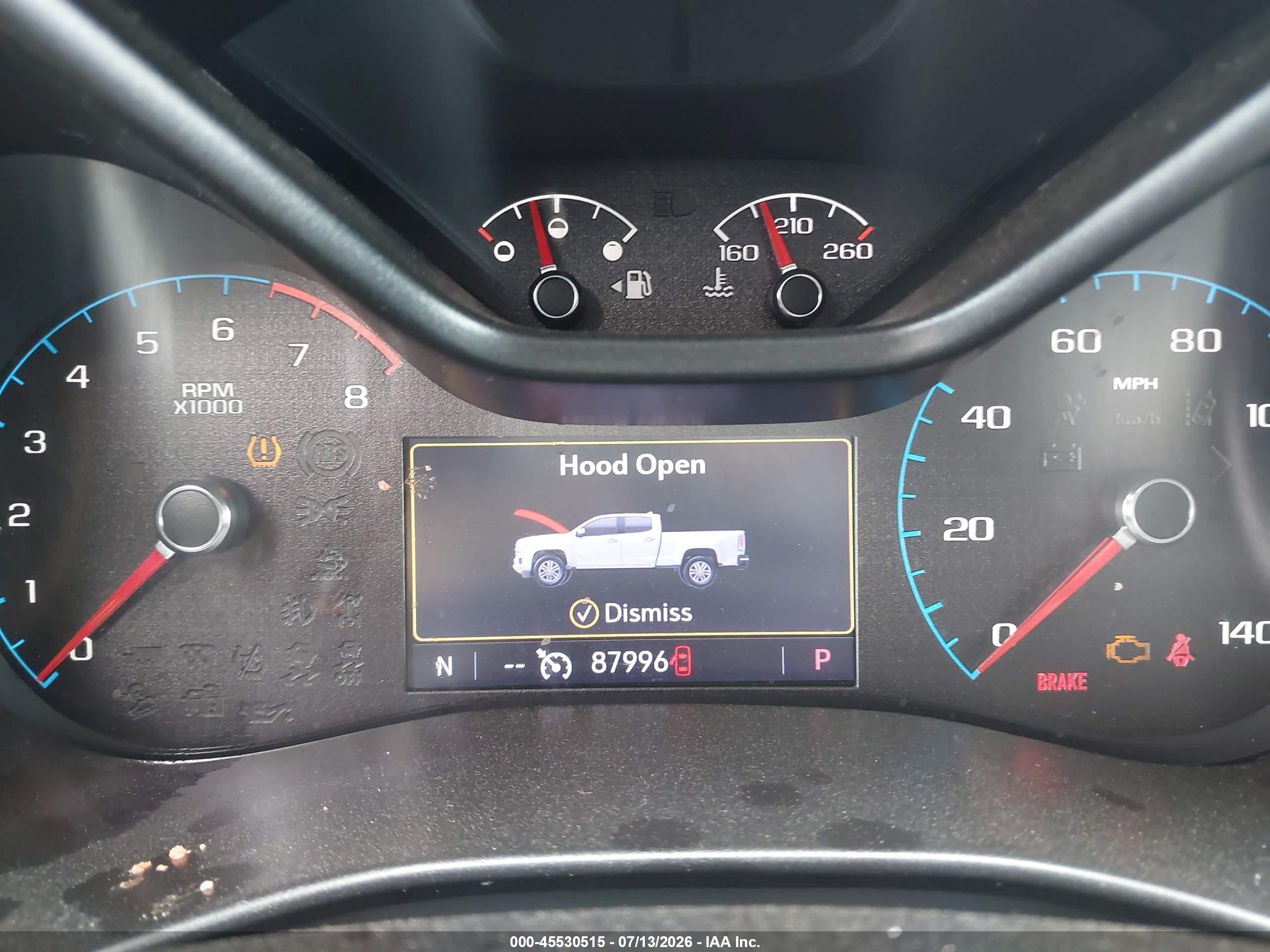 2020 Gmc Canyon All Terrain W/cloth Black vin: 1GTG6FEN8L1187278