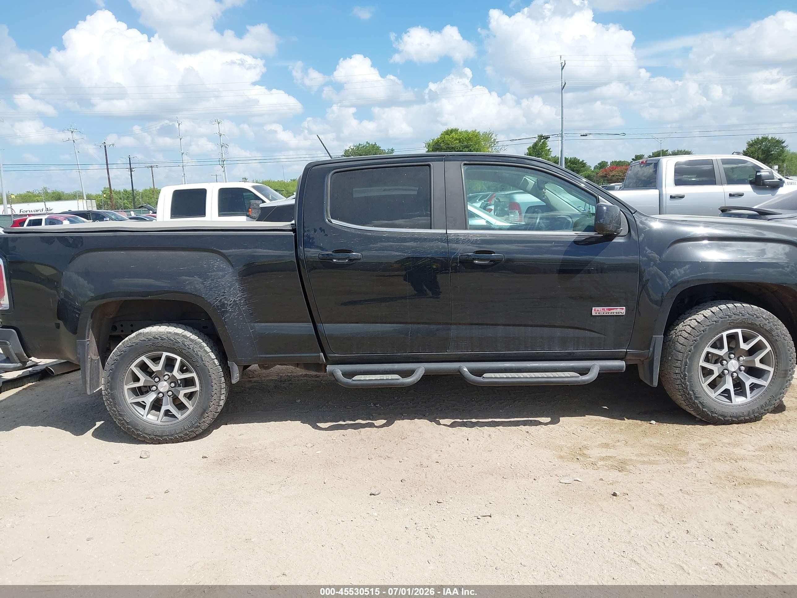 2020 Gmc Canyon All Terrain W/cloth Black vin: 1GTG6FEN8L1187278