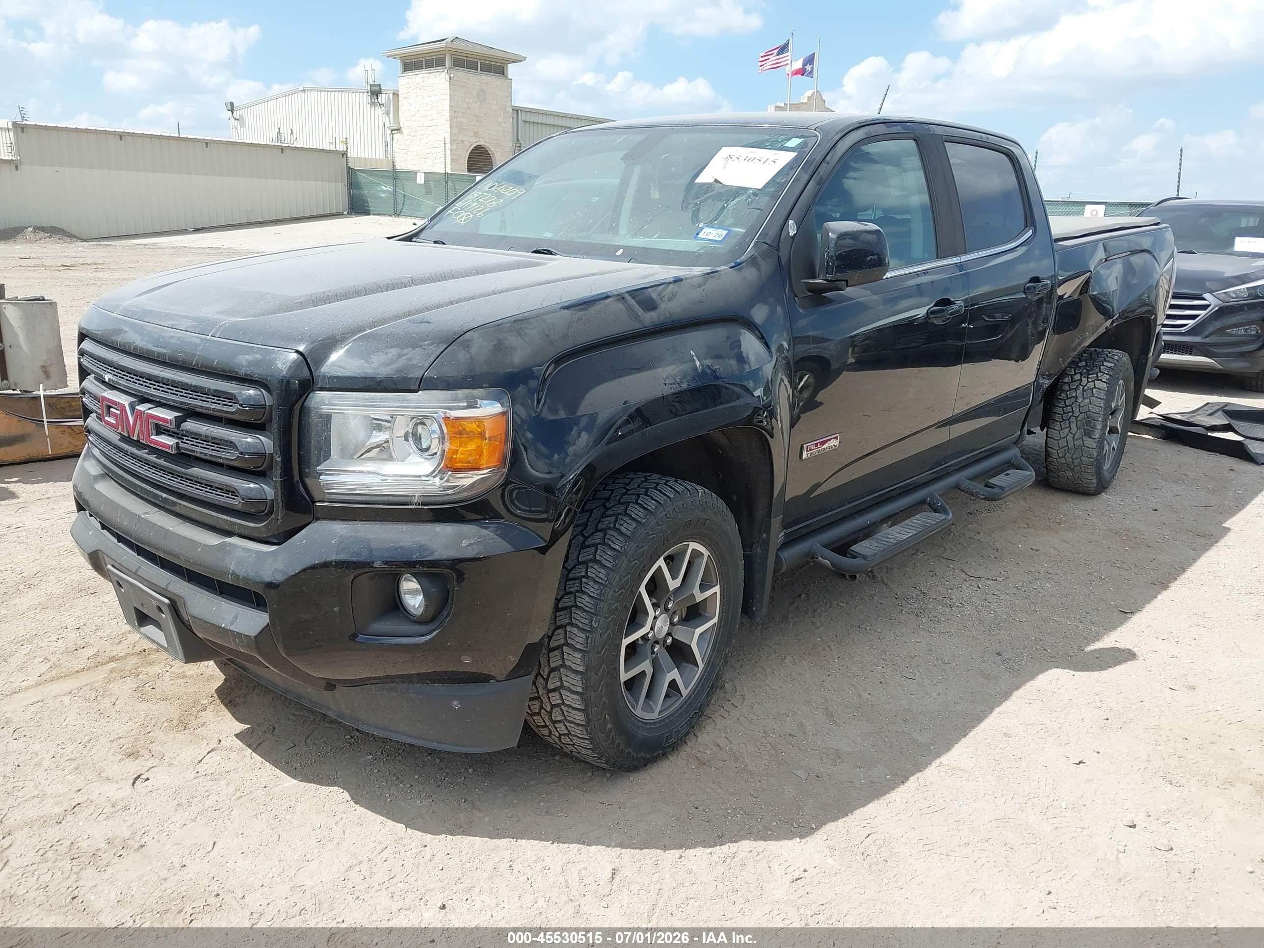 2020 Gmc Canyon All Terrain W/cloth Black vin: 1GTG6FEN8L1187278