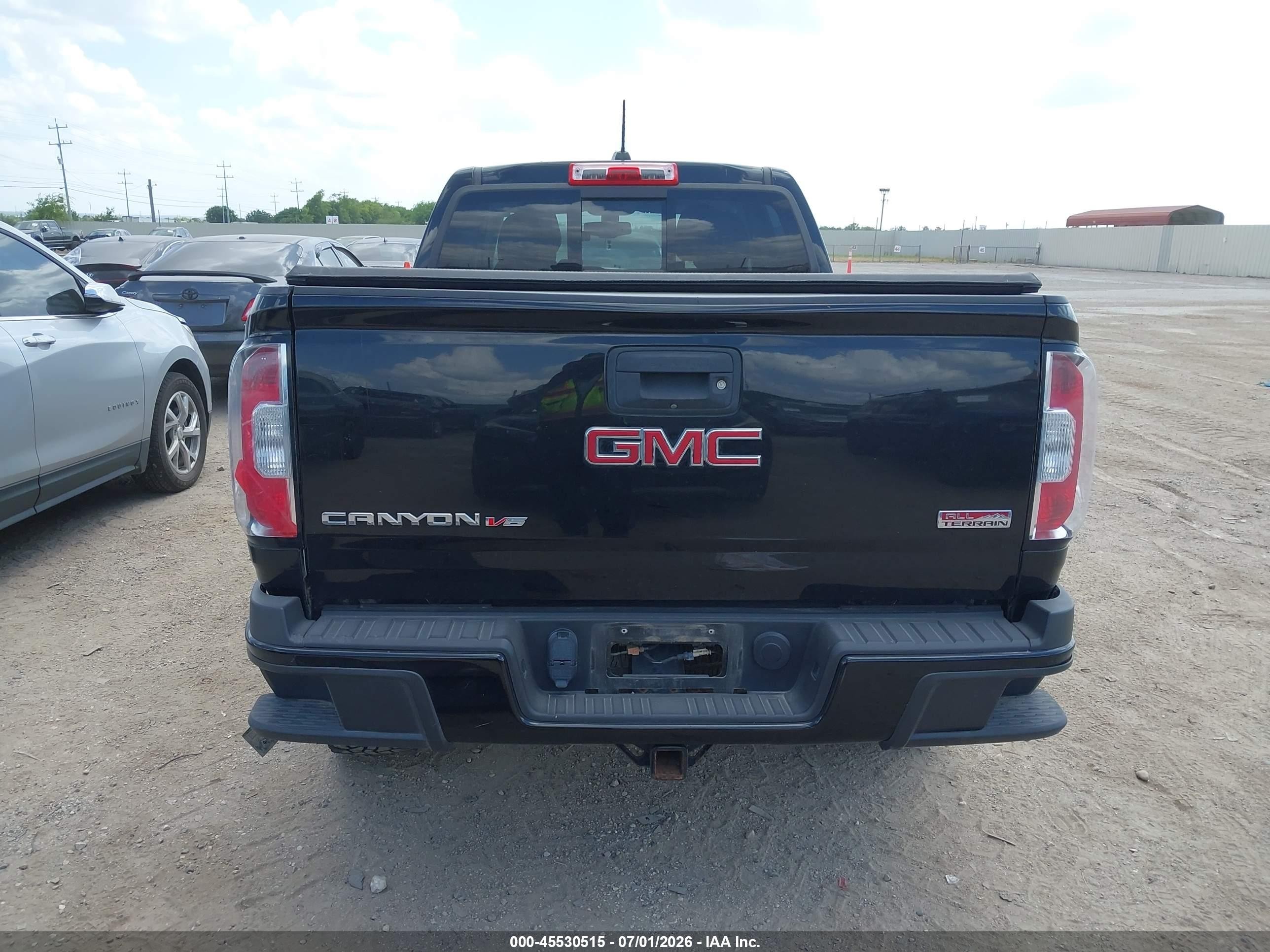 2020 Gmc Canyon All Terrain W/cloth Black vin: 1GTG6FEN8L1187278
