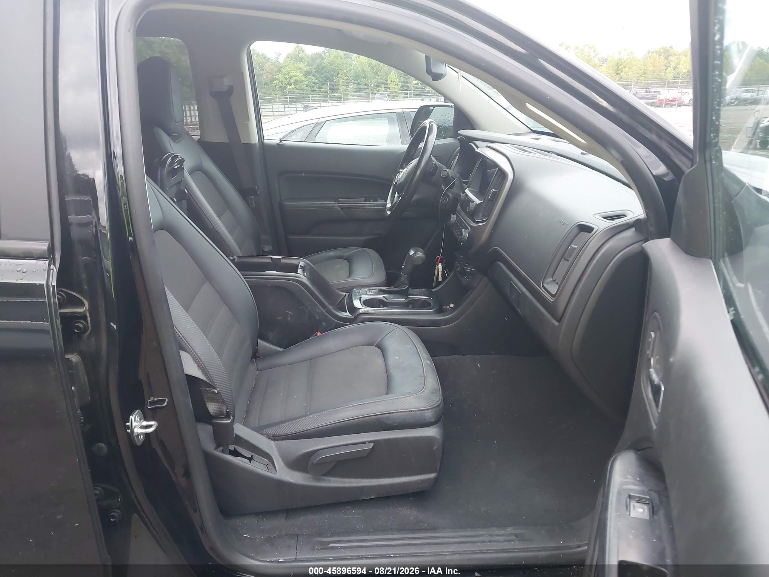 2021 Gmc Canyon 4wd  Short Box At4 - Cloth Черный vin: 1GTG6FENXM1118531