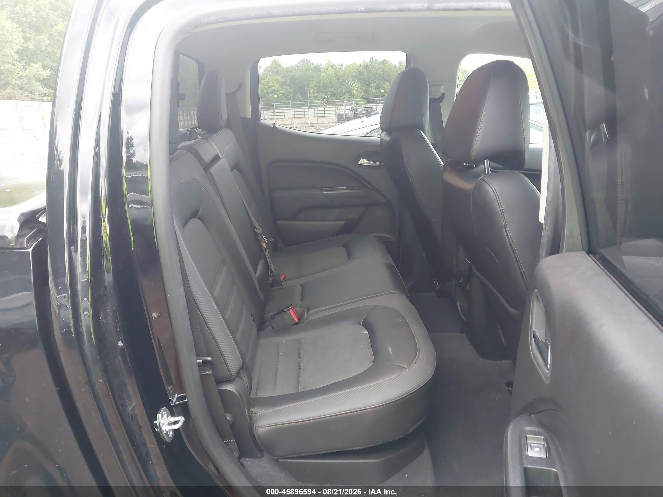 2021 Gmc Canyon 4wd  Short Box At4 - Cloth Черный vin: 1GTG6FENXM1118531