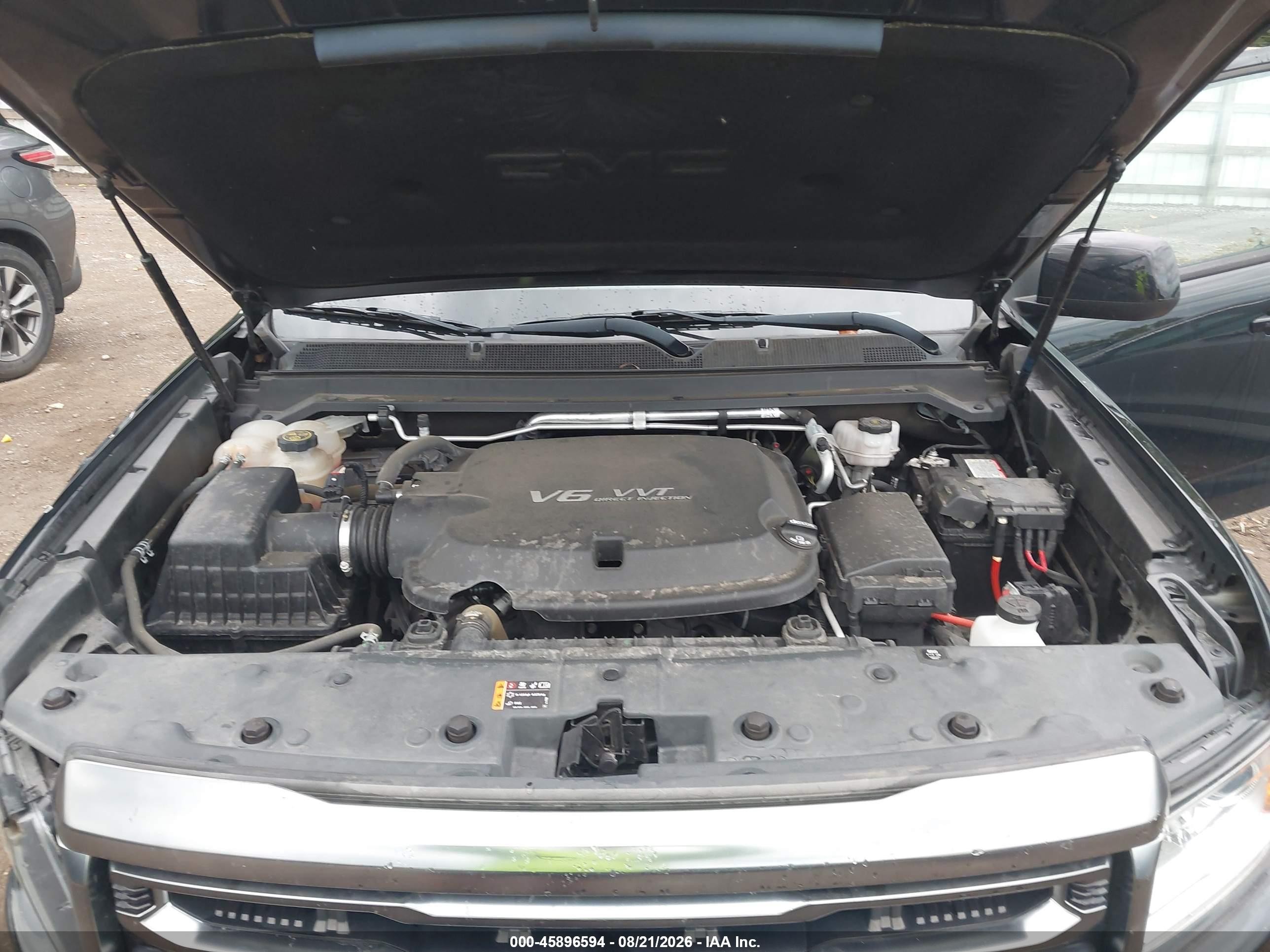 2021 Gmc Canyon 4wd  Short Box At4 - Cloth Черный vin: 1GTG6FENXM1118531