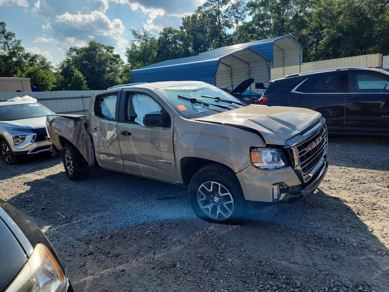 2022 Gmc Canyon At4 Tan vin: 1GTG6FENXN1250481