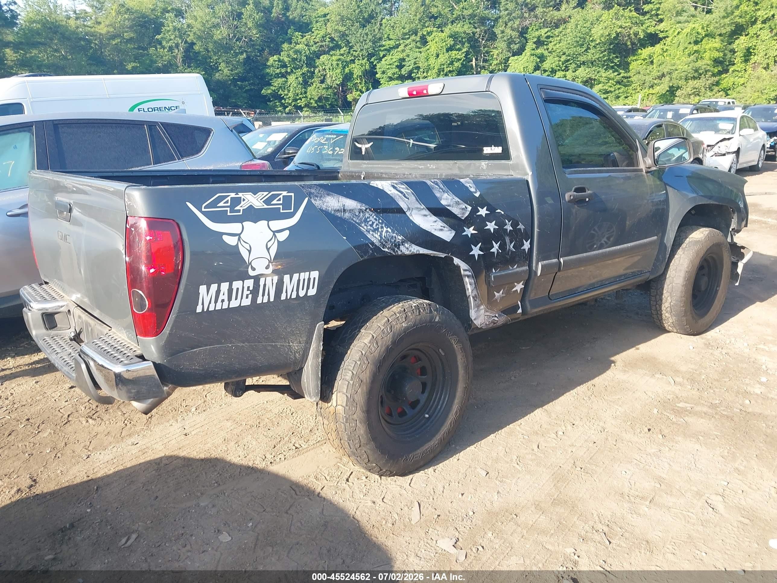 2012 Gmc Canyon Work Truck Серый vin: 1GTG6LF97C8156093