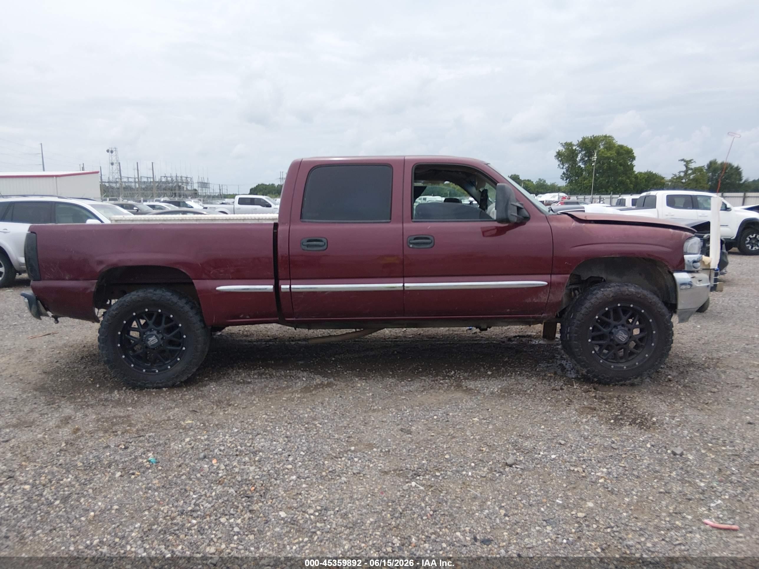 2002 Gmc Sierra 1500hd Sle Red vin: 1GTGC13U52F186502