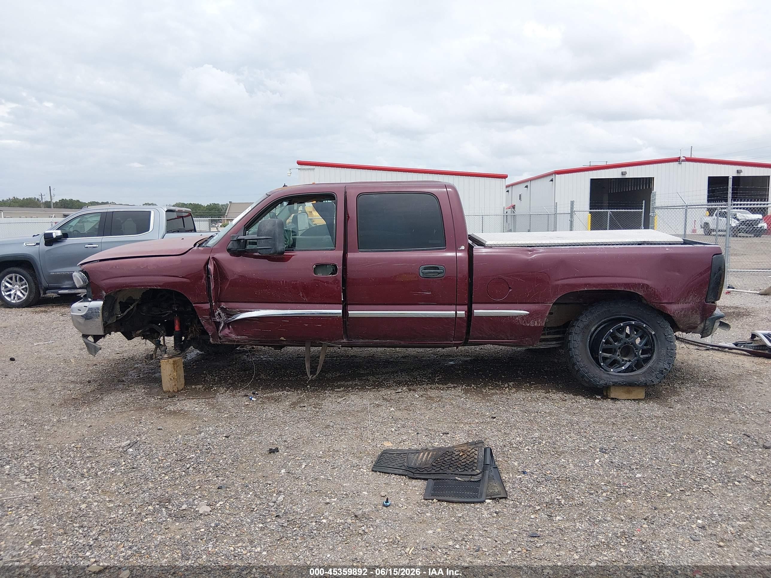 2002 Gmc Sierra 1500hd Sle Red vin: 1GTGC13U52F186502