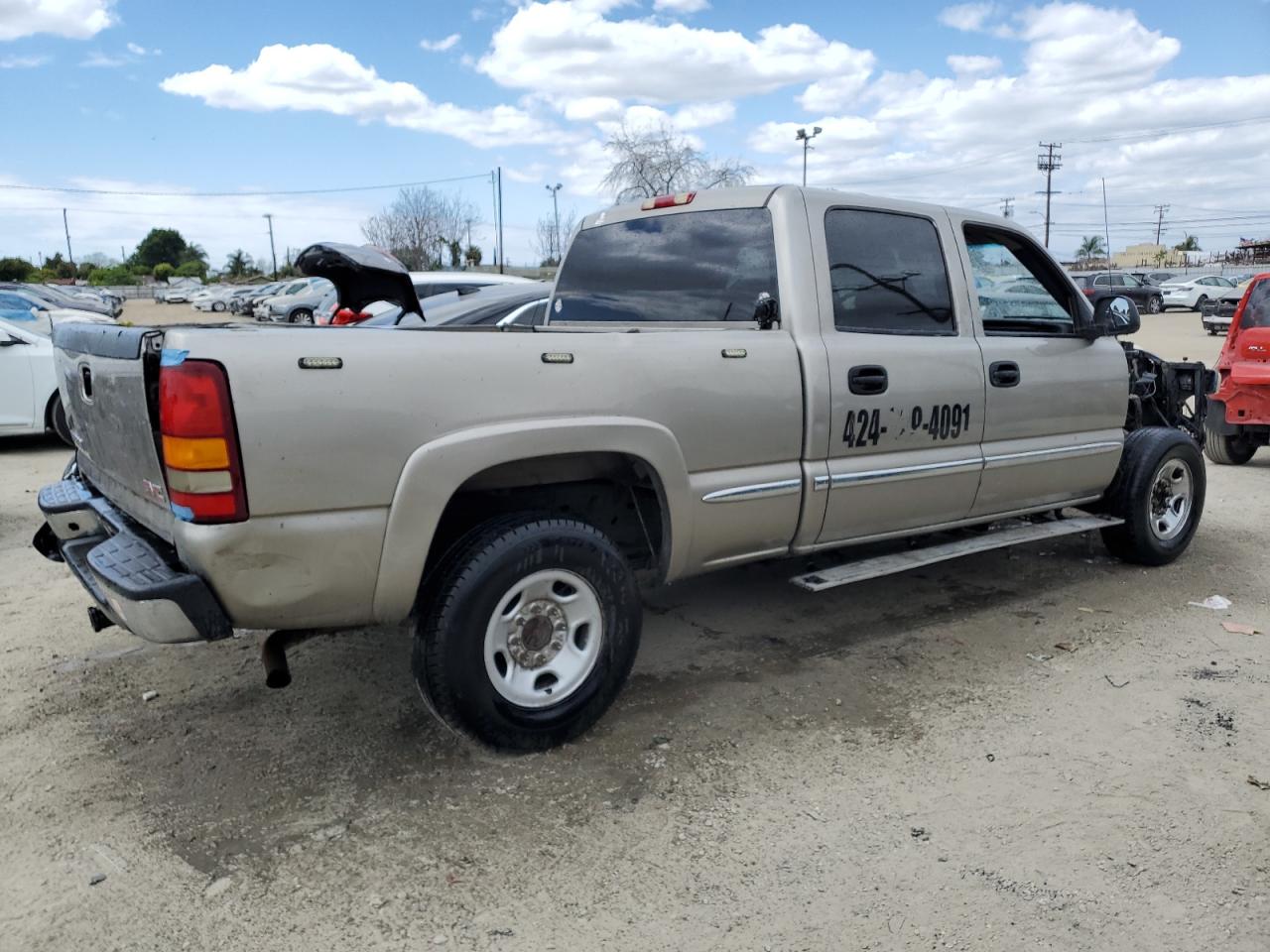 2002 Gmc Sierra C1500 Heavy Duty Tan vin: 1GTGC13U92F128294