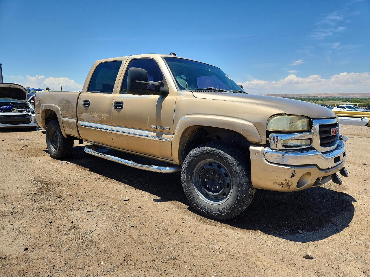 2004 Gmc Sierra C2500 Crew Cab Tan vin: 1GTGC23U04F110193