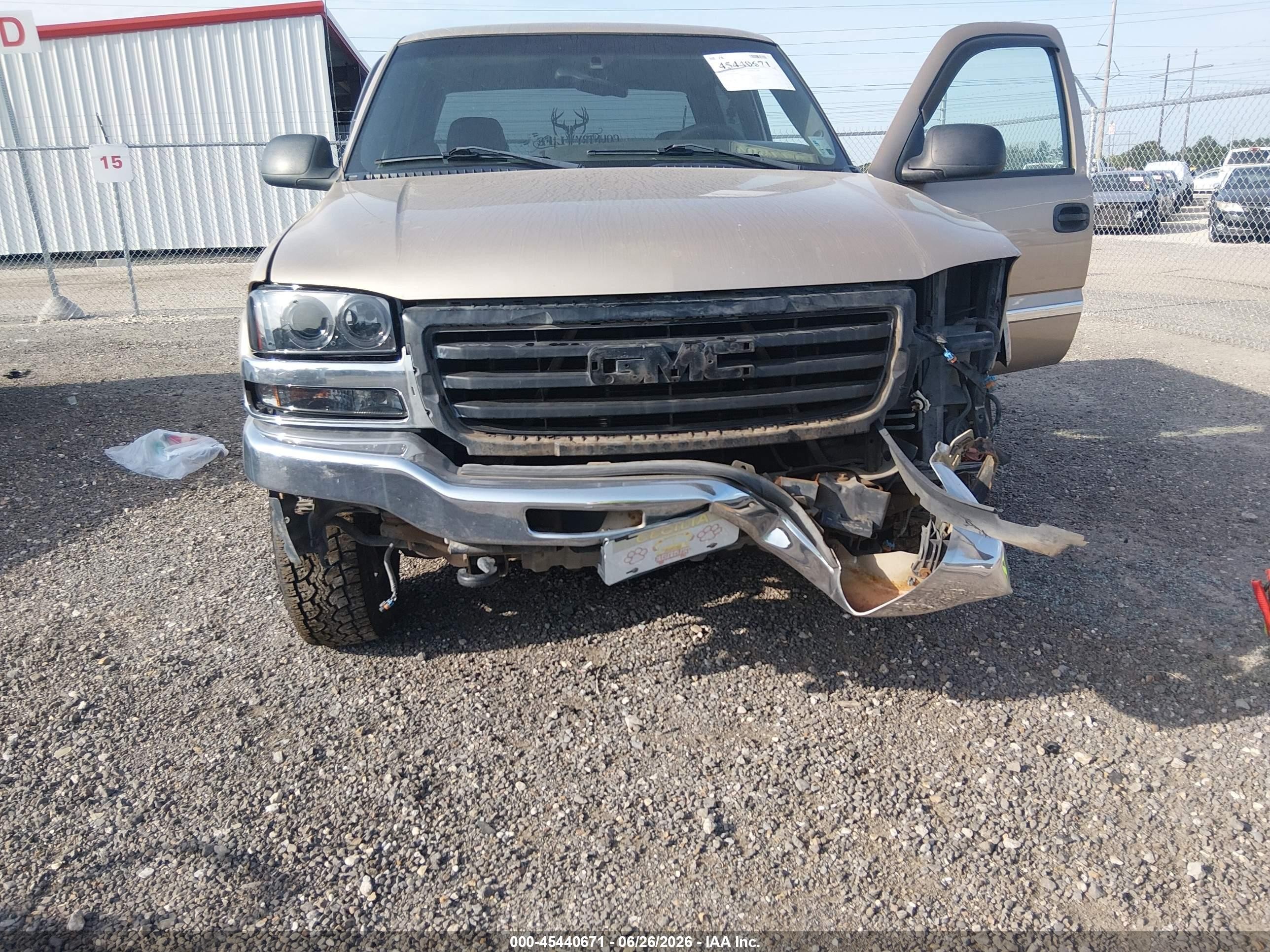 2004 Gmc Sierra 2500 Sle Tan vin: 1GTGC23UX4F226694